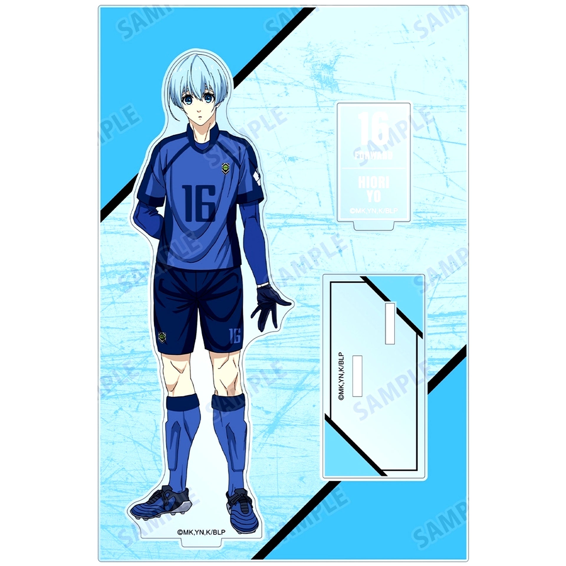 Yo Hiori BIG Acrylic Stand with Parts Vol. 2 Blue Lock [USED]