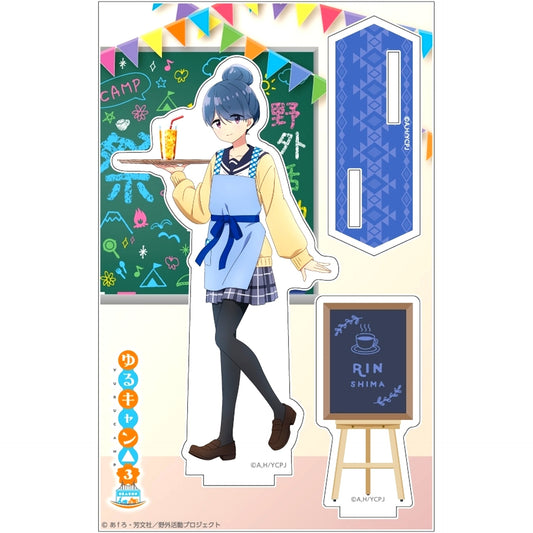 Rin Shima Acrylic Stand Yuru Camp SEASON 3 [USED]