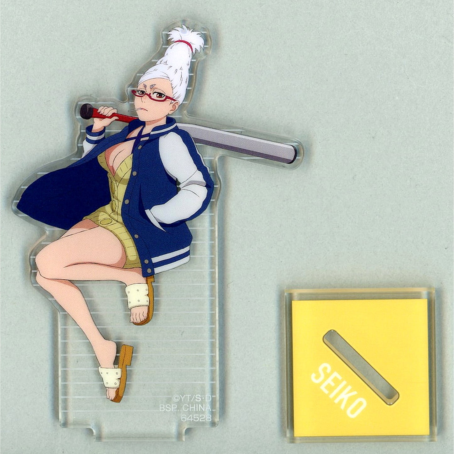 Dandadan Seiko Ayase Ichiban Kuji Occultic Battle, Begin! Acrylic Stand Prize F [USED]