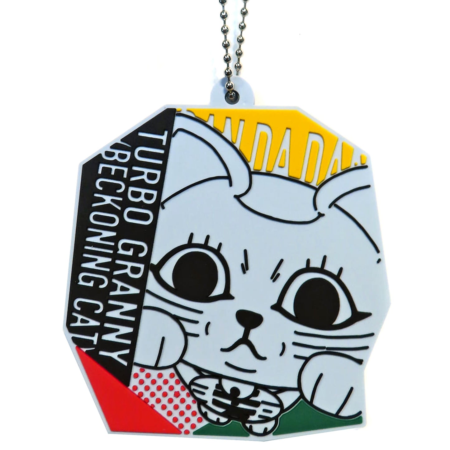 Dandadan Turbo Granny Lucky Cat Ichiban Kuji Occultic Battle, Begin! Rubber Charm Prize G [USED]