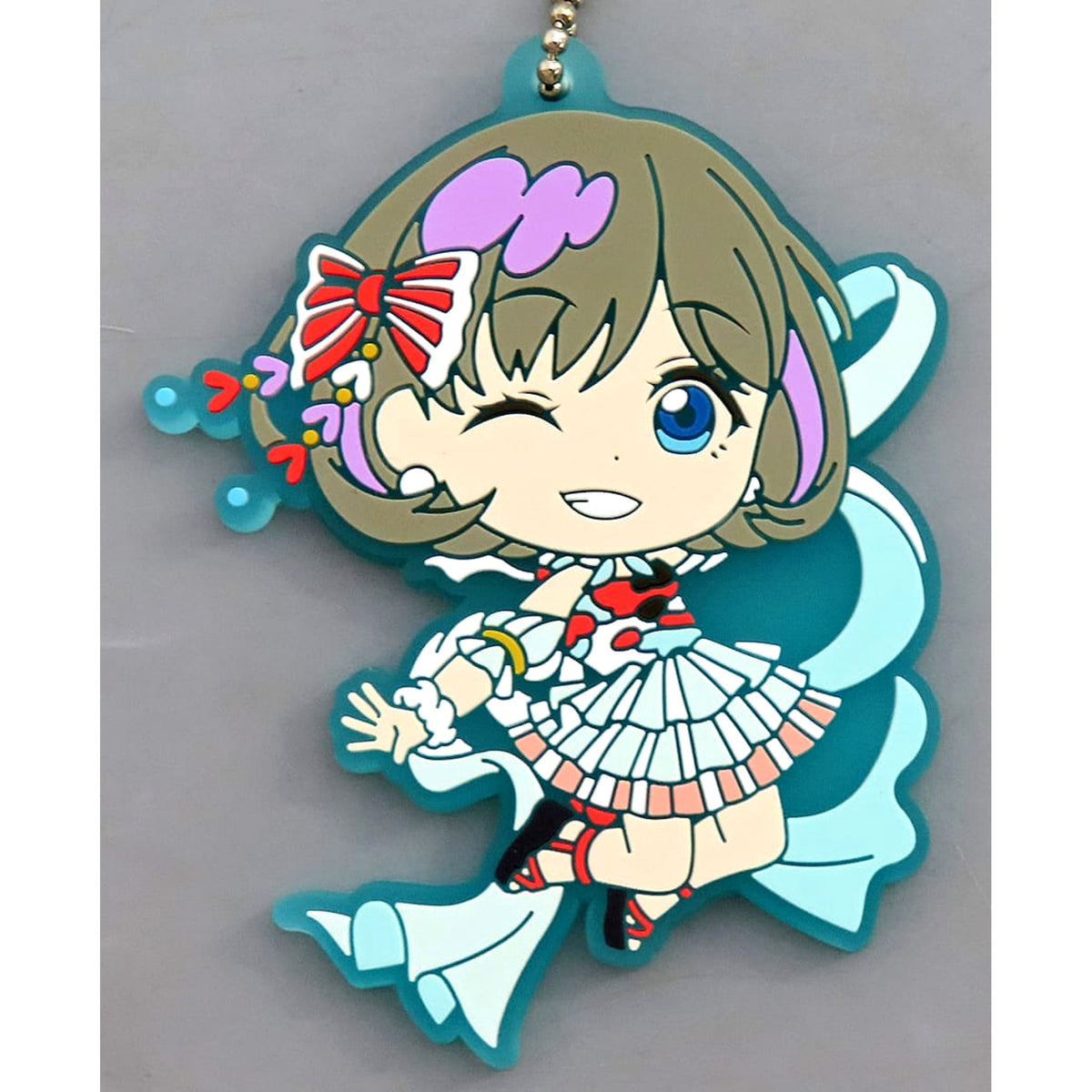 Love Live! Superstar!! Keke Tang Ichiban Kuji 3 Clear Rubber Charm Kyunchara Illustrations Prize O [USED]