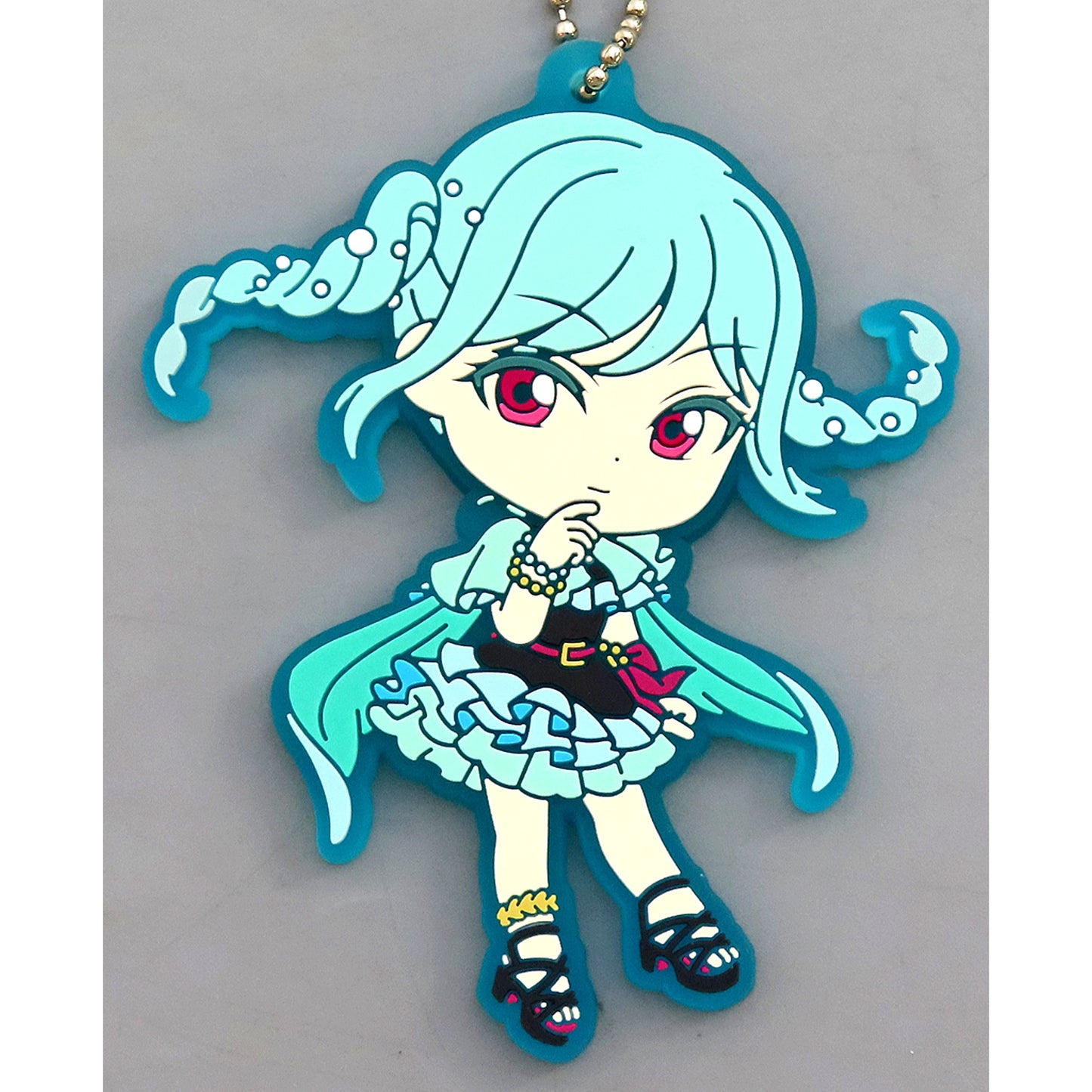 Tomari Onitsuka Clear Rubber Charm Kyun Chara Illustrations Ichiban Kuji Love Live! Superstar!! 3 Prize O [USED]