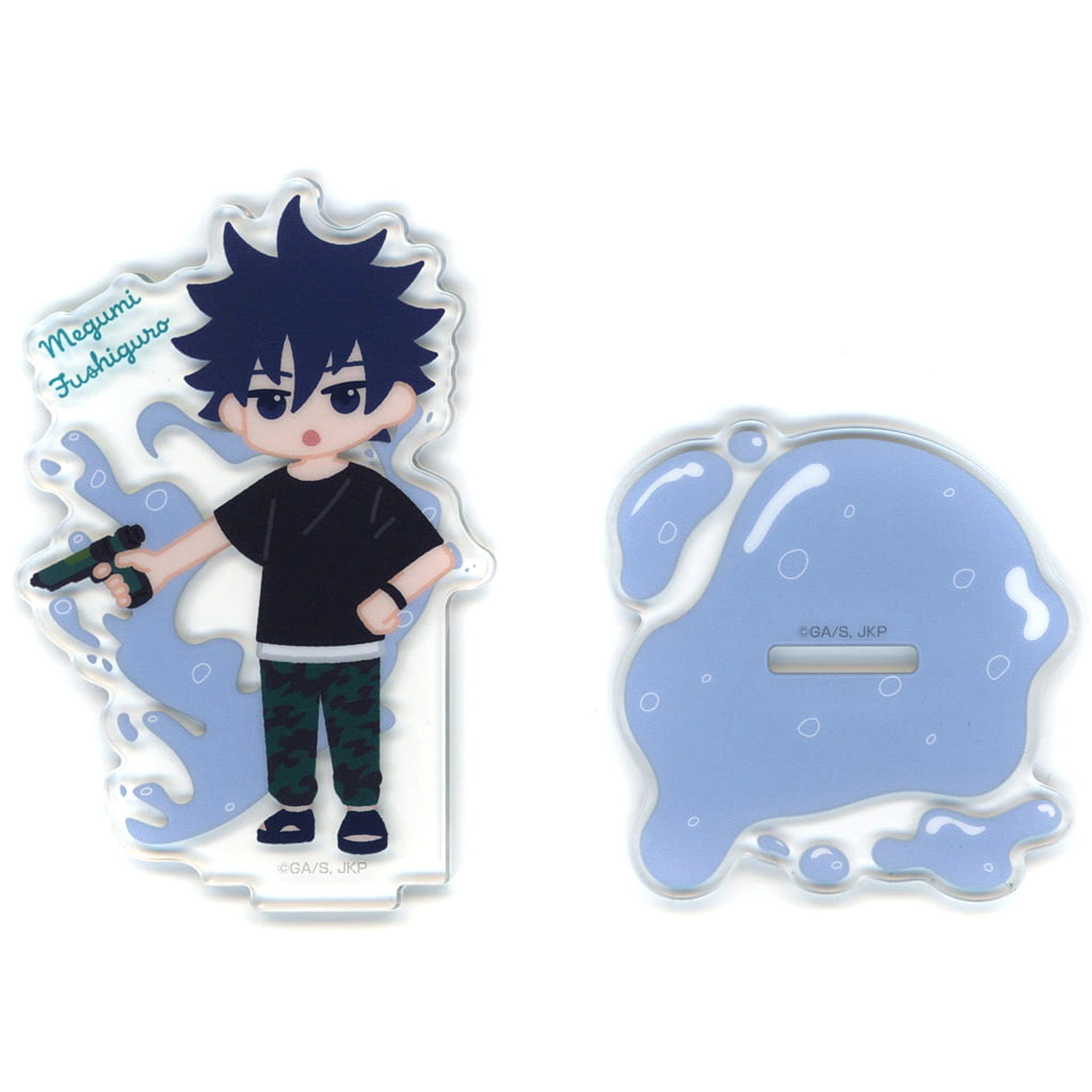 Jujutsu Kaisen Megumi Fushiguro Acrylic Stand Sega Lucky Kuji Splash x Battle Re: Prize G Acrylic Stands [USED]