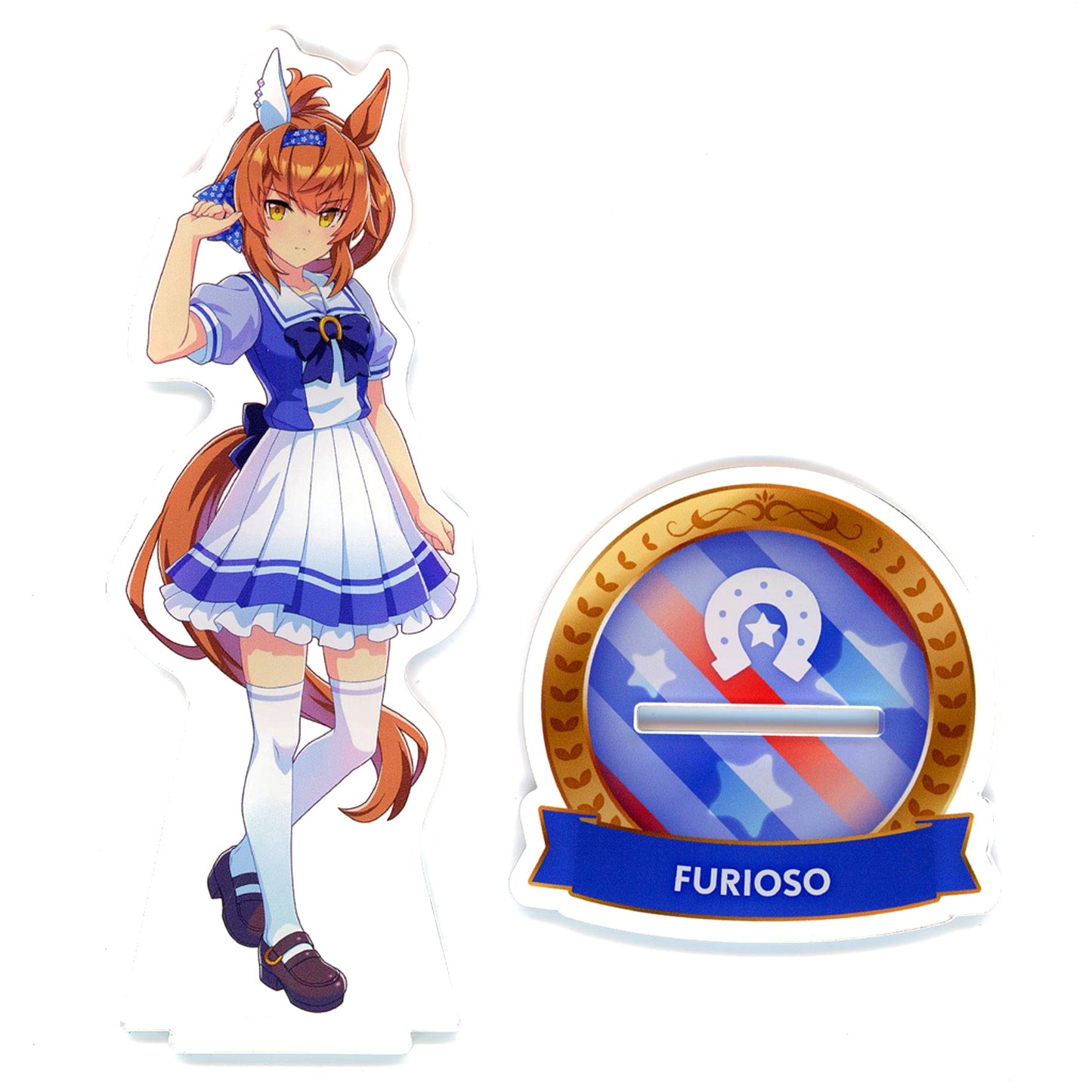 Furioso School Uniform Ver. Uma Musume Pretty Derby Official Acrylic Stand [USED]