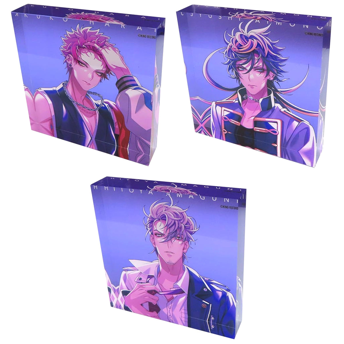 Single Item Bad Ass Temple Acrylic Block 3 Types Set Hypnosis Mic -Division Rap Battle- Bad Ass Temple .Bad Ass Temple CD ELR Store Limited Edition Bundle Bonus [USED]