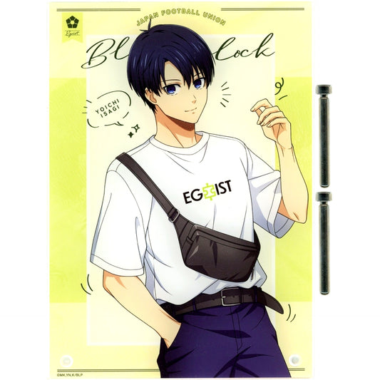 Yoichi Isagi arti-mate Illustration Meeting Ver. A5 Acrylic Panel Blue Lock Animate Ltd [USED]