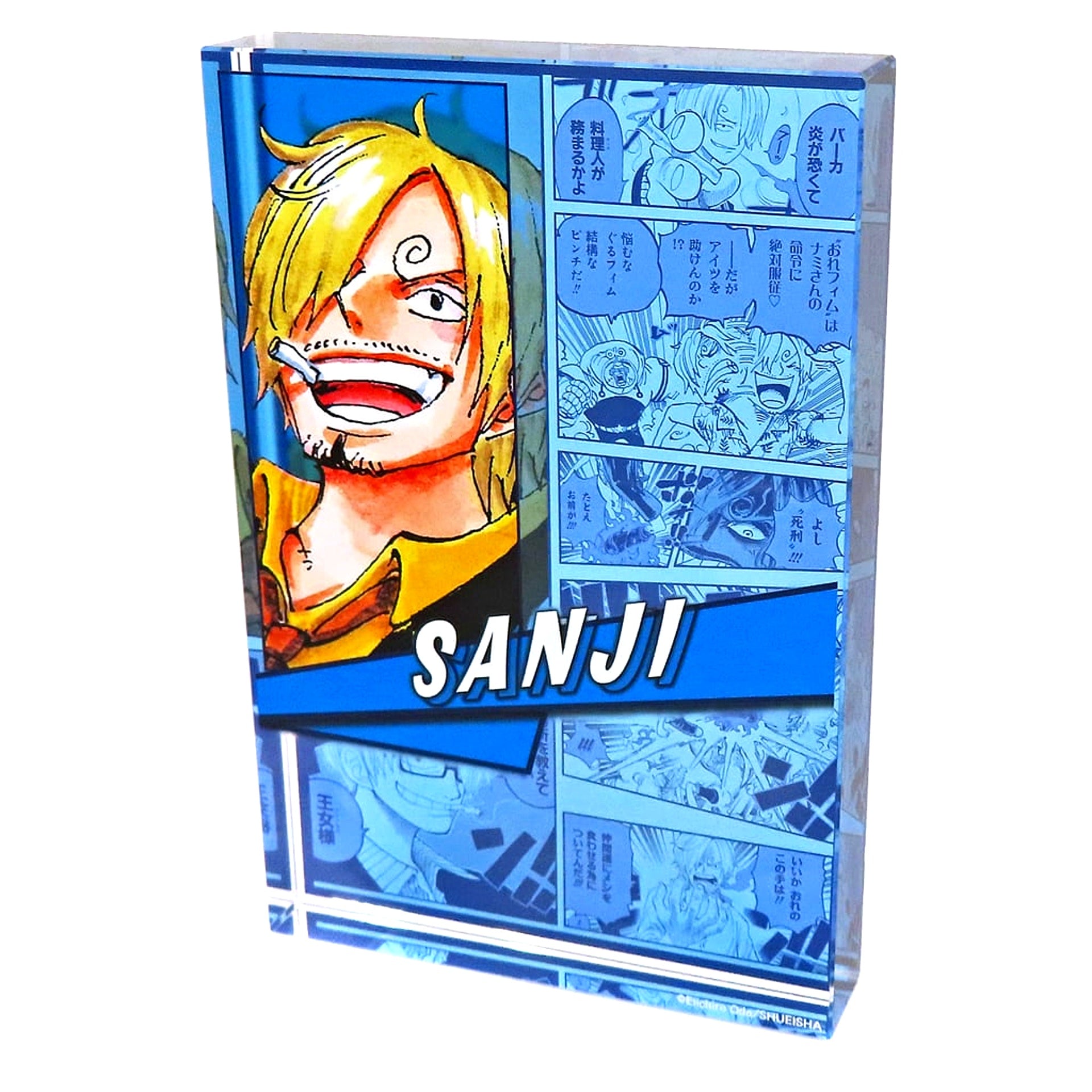 Sanji One Piece HEROES Acrylic Block 2025 [USED]