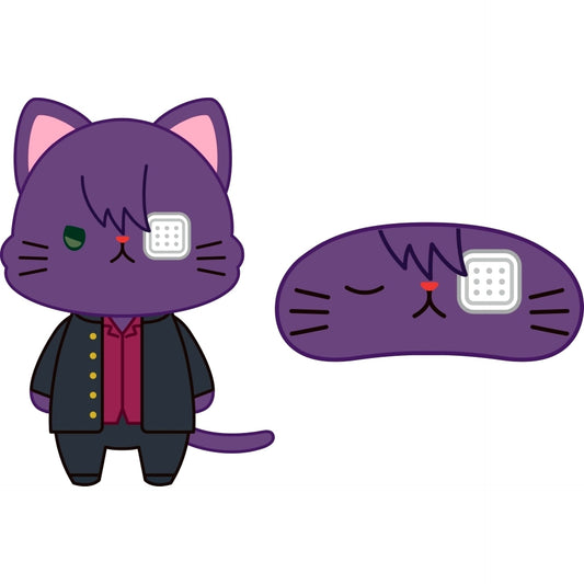 Shinsuke Takasugi 3-Nen Z-Gumi Ginpachi-sensei Plush Keychain with Eye Mask withCAT [USED]
