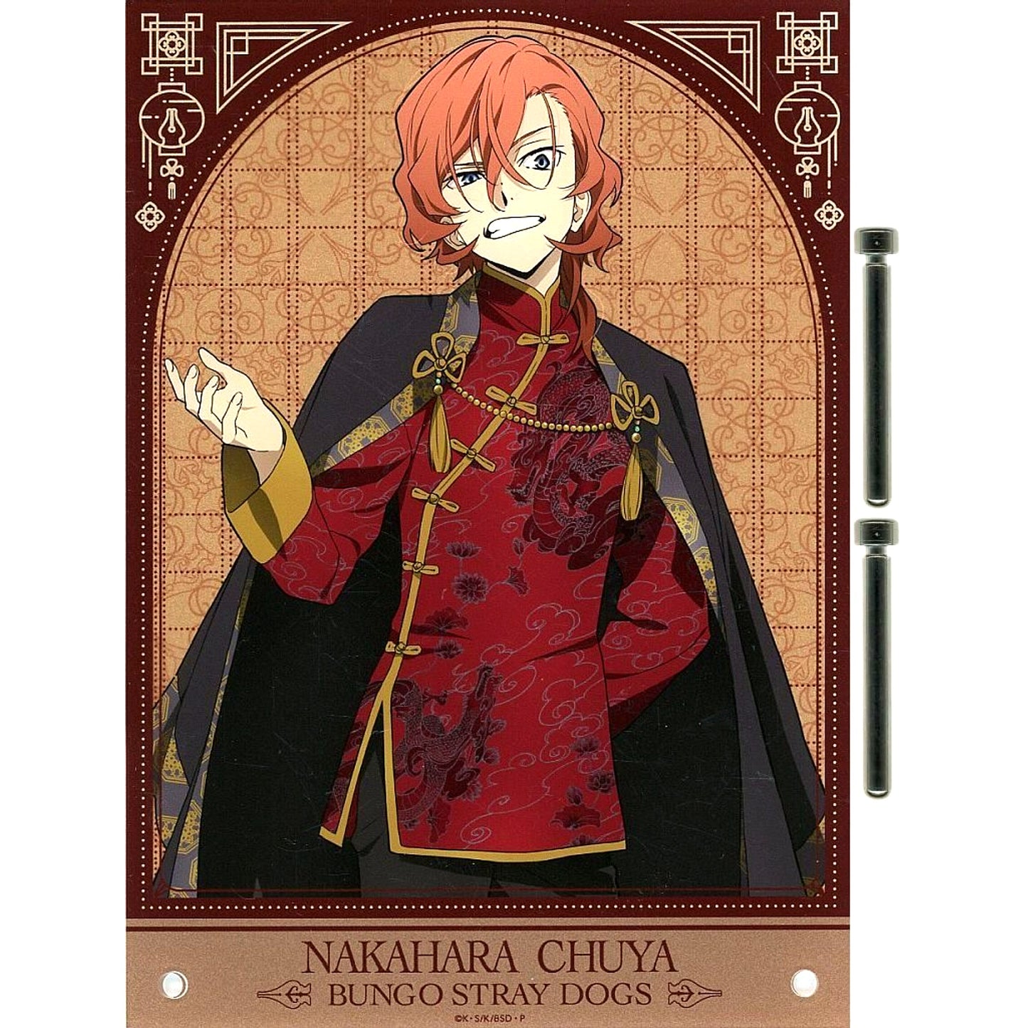 Chuya Nakahara Acrylic Art Board Chinese Clothes Ver. Bungo Stray Dogs baseyard tokyo POP UP SHOP [USED]