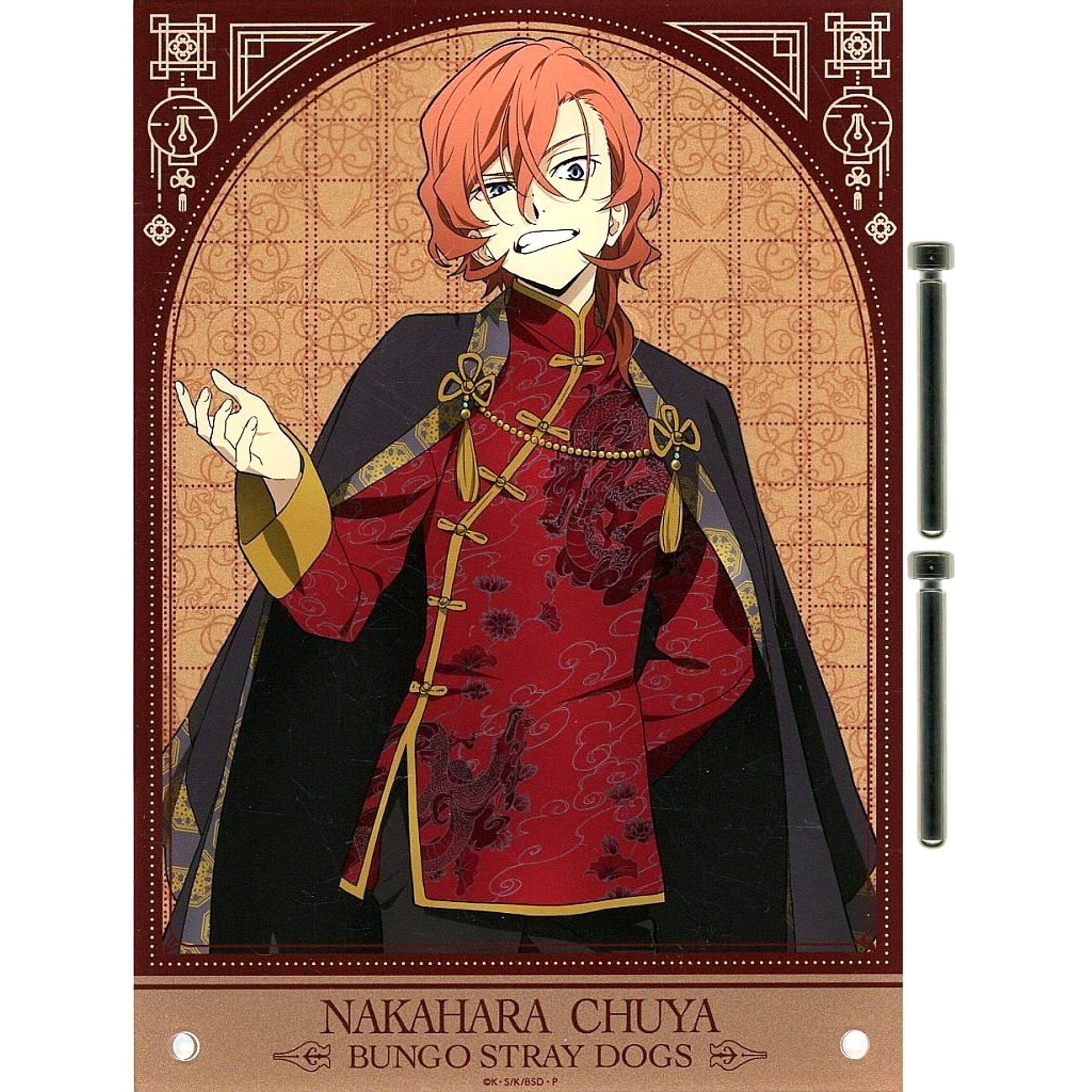 Chuya Nakahara Acrylic Art Board Chinese Clothes Ver. Bungo Stray Dogs baseyard tokyo POP UP SHOP [USED]