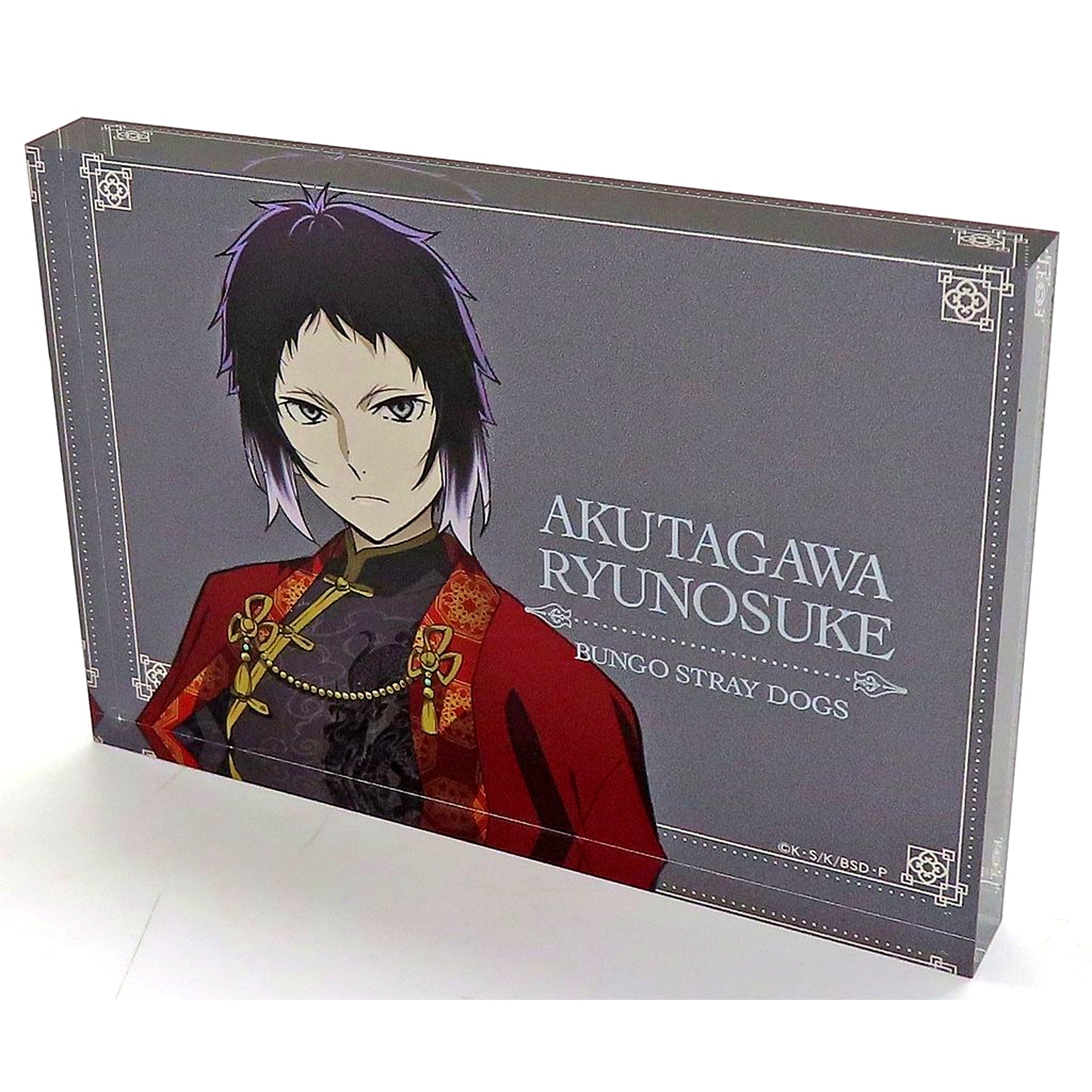 Ryunosuke Akutagawa Acrylic Block Chinese Clothes Ver. Bungo Stray Dogs baseyard tokyo POP UP SHOP [USED]