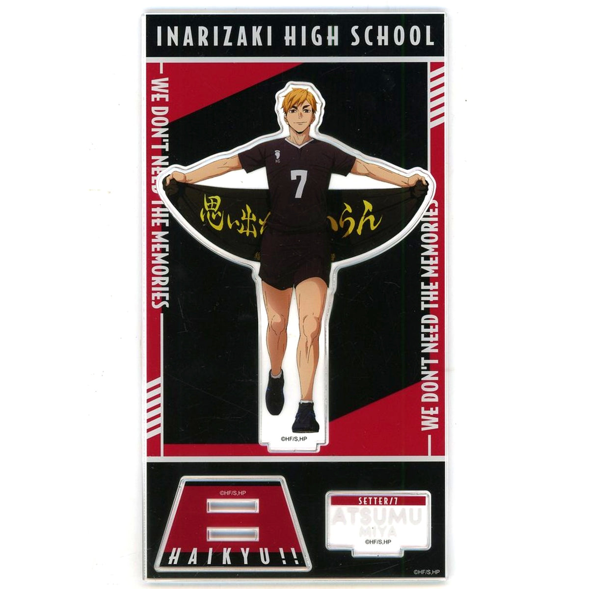 Atsumu Miya Acrylic Stand The Challengers Haikyu!! Plaza [USED]
