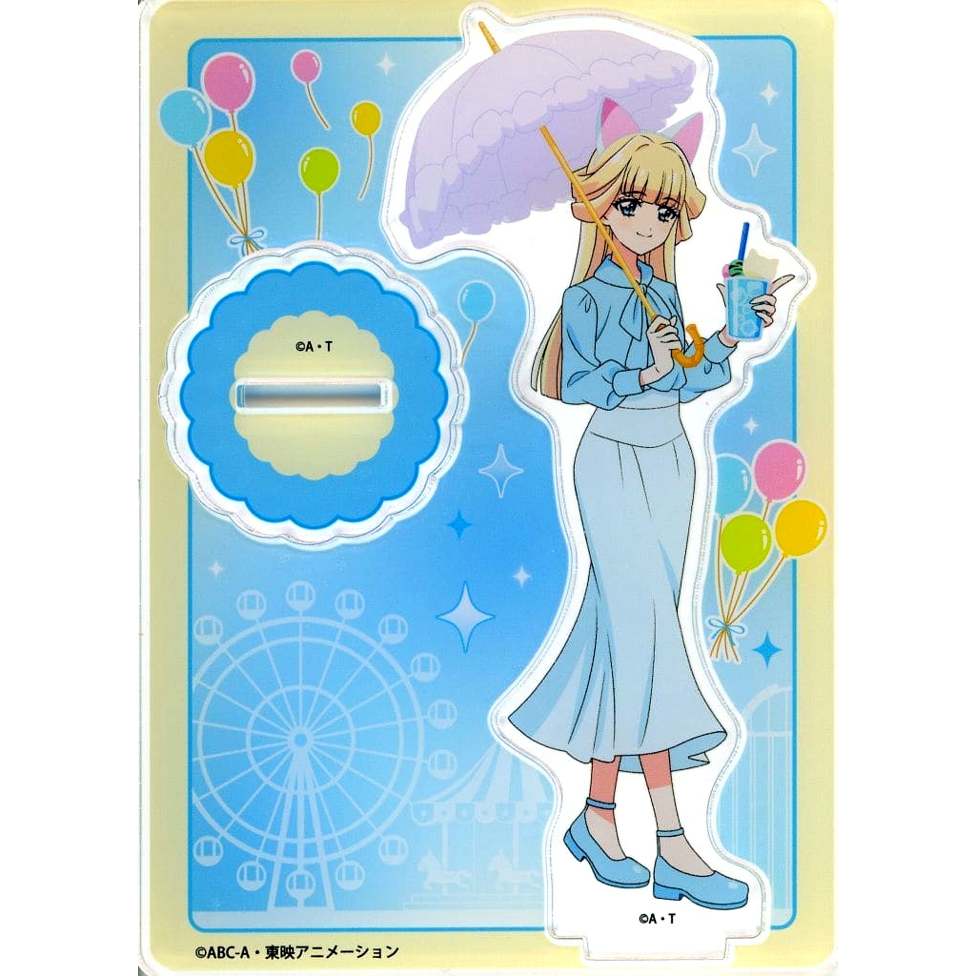 Yuki Nekoyashiki Wonderful Precure! Acrylic Stand Pretty Store Traveling Shop 2024 Ver. Wonderful Precure! The Movie! DokiDoki Game World Grand Adventure Release Commemoration Pretty Cure Pretty Store Traveling Shop 2024 in Marui [USED]