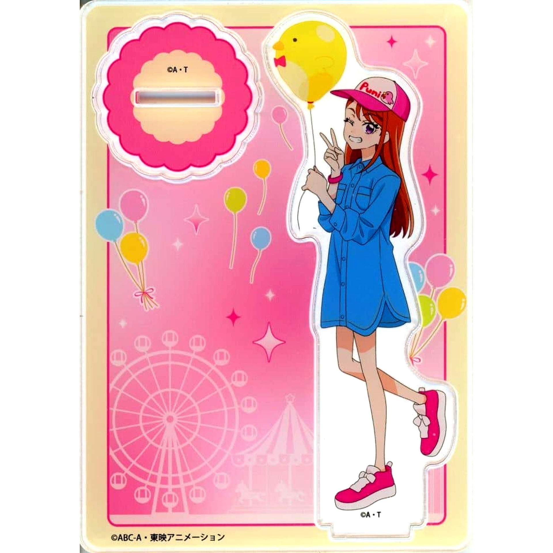 Ageha Hijiri Soaring Sky! Pretty Cure Acrylic Stand Pretty Store Pop-Up Shop 2024 ver. Pretty Cure Pretty Store Pop-Up Shop 2024 in Marui Wonderful Precure! The Movie Dokidoki Adventure in the Game World Release Commemoration [USED]