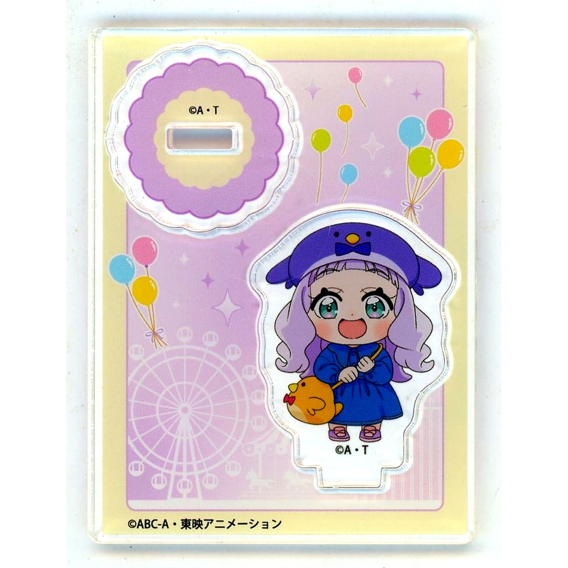 Princess Ellee Soaring Sky! Pretty Cure Acrylic Stand Pretty Store Pop-Up Shop 2024 ver. Pretty Cure Pretty Store Pop-Up Shop 2024 in Marui Wonderful Precure! The Movie Dokidoki Adventure in the Game World Release Commemoration [USED]