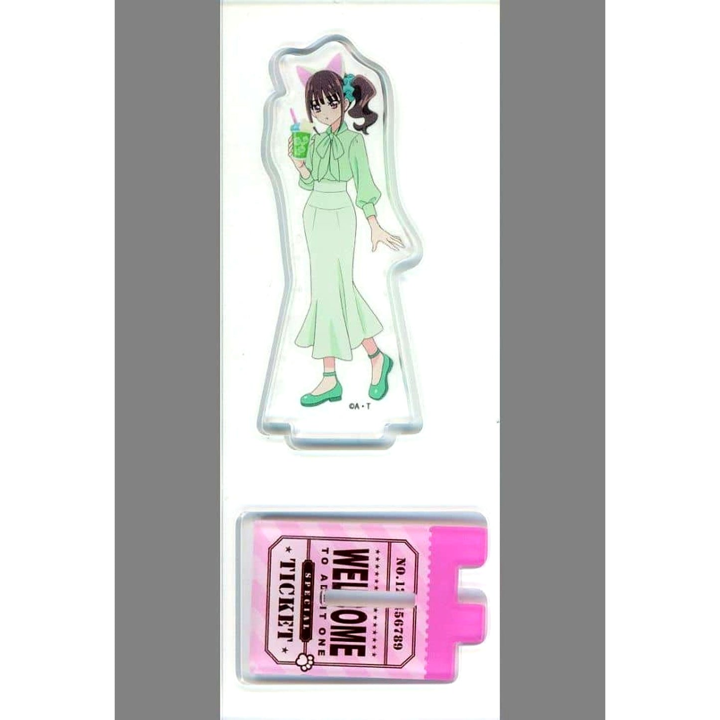 Mayu Nekoyashiki Wonderful Precure! Amusement Acrylic Stand Pretty Cure Pretty Store Pop-Up Shop 2024 in Marui Wonderful Precure! The Movie Dokidoki Adventure in the Game World Release Commemoration [USED]