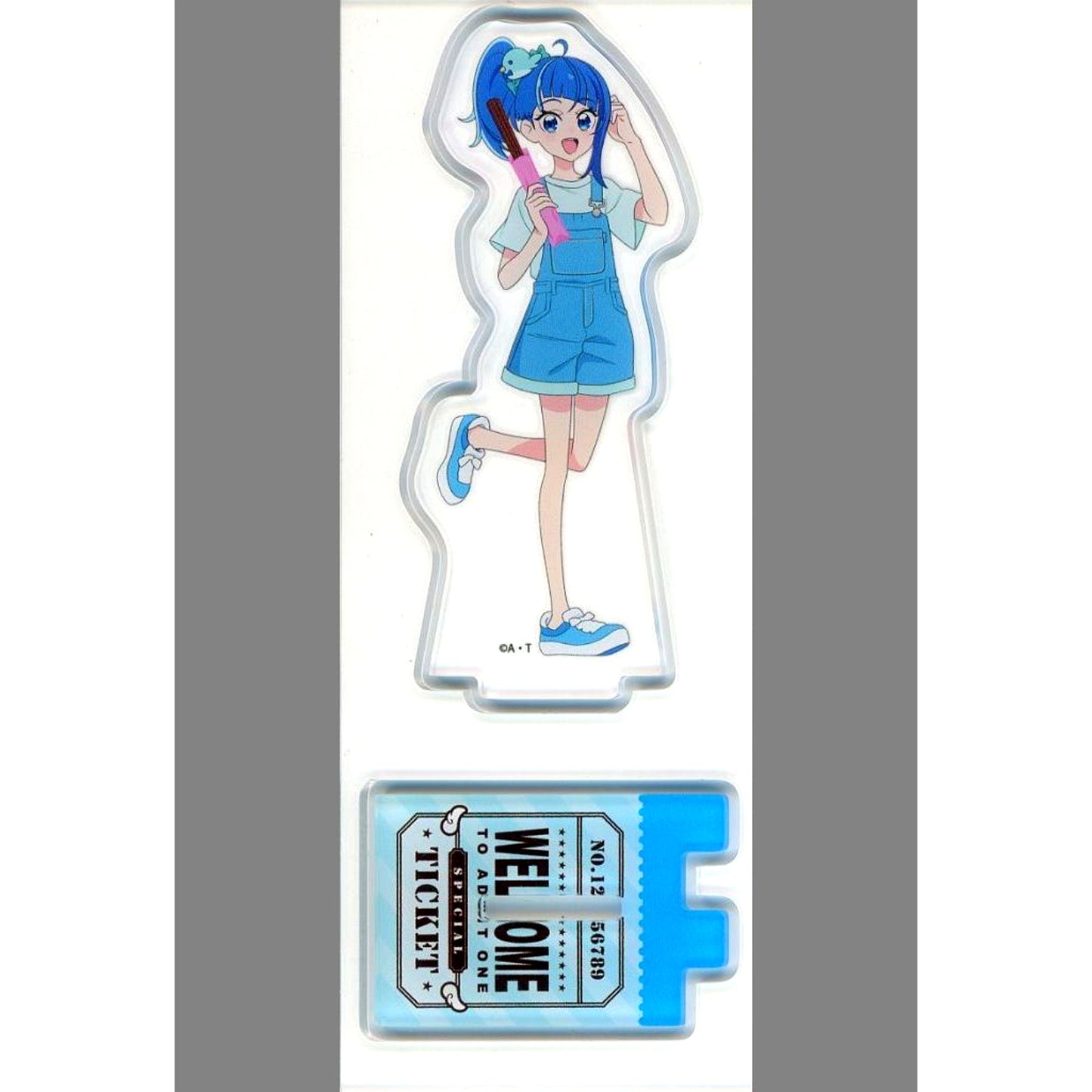 Sora Harewataru Soaring Sky! Precure Wonderful Precure! The Movie! Dokidoki Game no Sekai de Daibouken! Release Commemoration Pretty Store Pop-up Shop 2024 in Marui Amusement Acrylic Stand [USED]