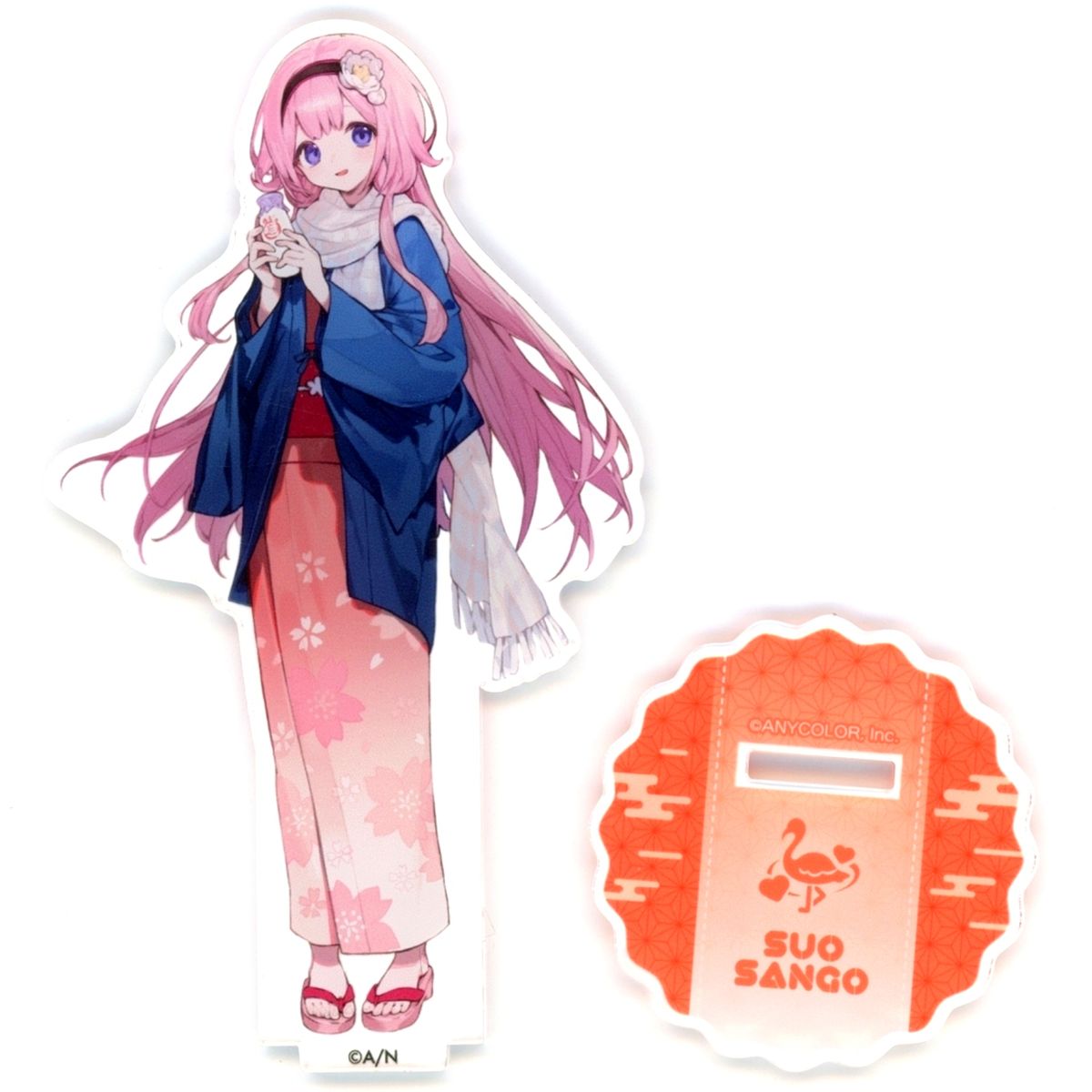 Suo Sango Acrylic Stand Virtual YouTuber Nijisanji NIJISANJI x Gokurakuyu / RAKU SPA Totonou NIJISANJI 2nd Collaboration [USED]