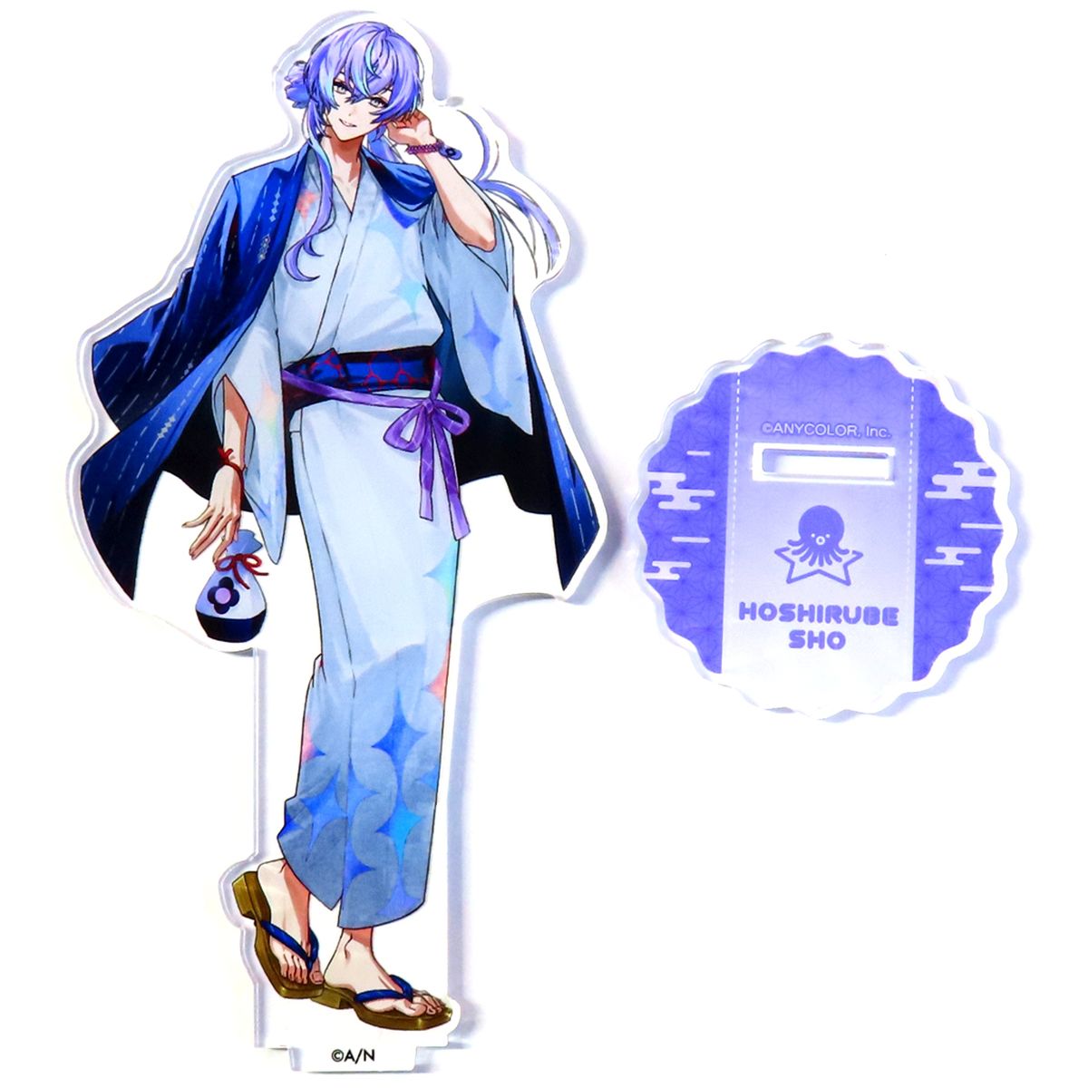 Hoshirube Sho Acrylic Stand Virtual YouTuber Nijisanji NIJISANJI x Gokurakuyu / RAKU SPA Totonou NIJISANJI 2nd Collaboration [USED]