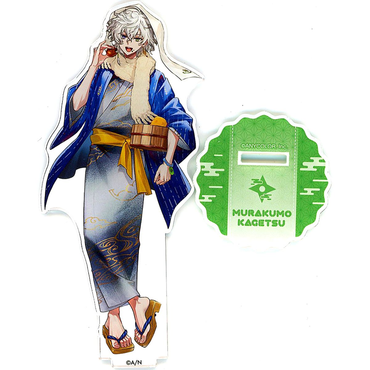Murakumo Kagetsu Acrylic Stand Virtual YouTuber Nijisanji NIJISANJI x Gokurakuyu / RAKU SPA Totonou NIJISANJI 2nd Collaboration [USED]