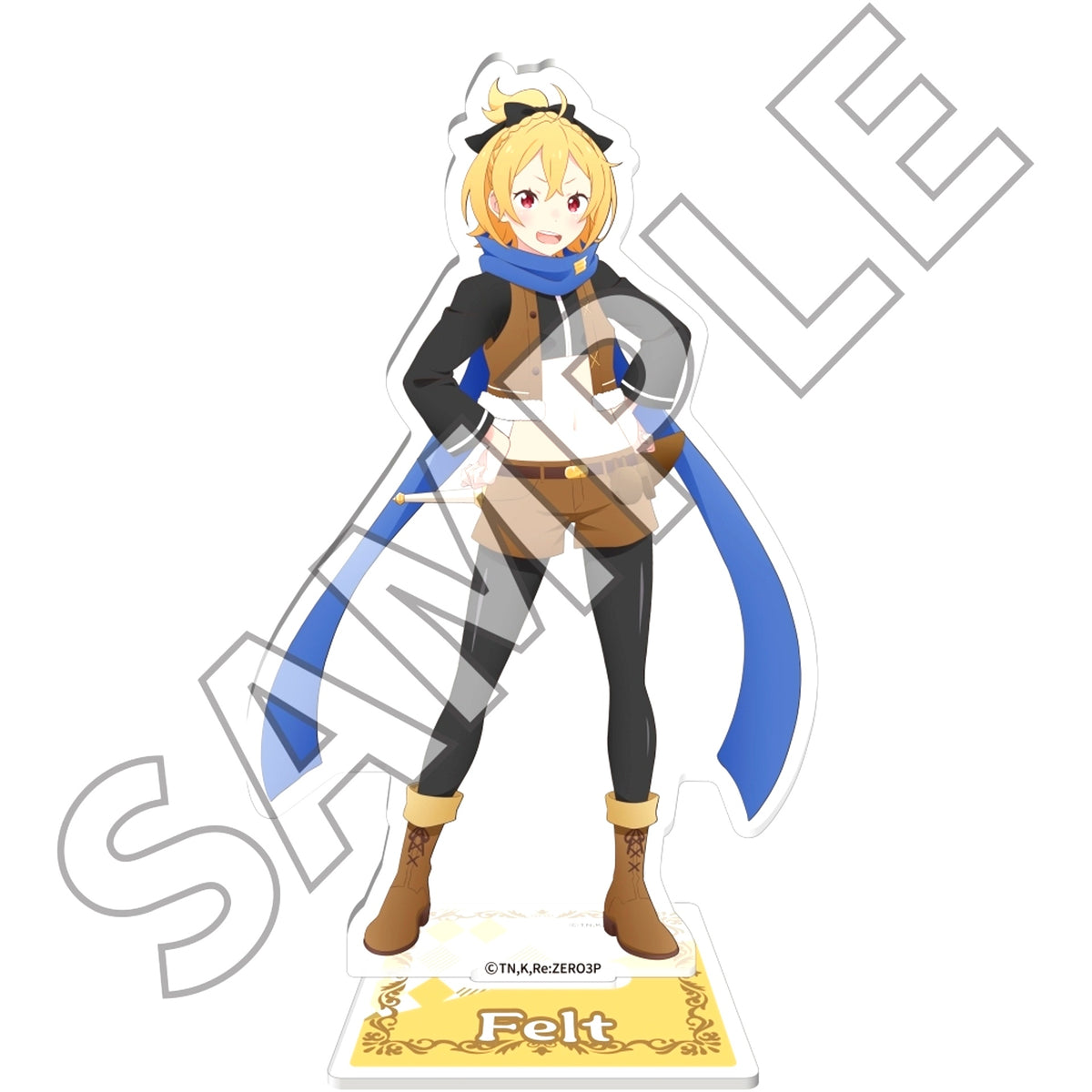 Felt Acrylic Stand Figure Re:ZERO -Starting Life in Another World- 3rd season [USED]