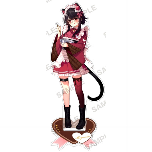 Megumin Valentine Fair Illustration Acrylic Stand KonoSuba God's Blessing on This Wonderful World! [USED]