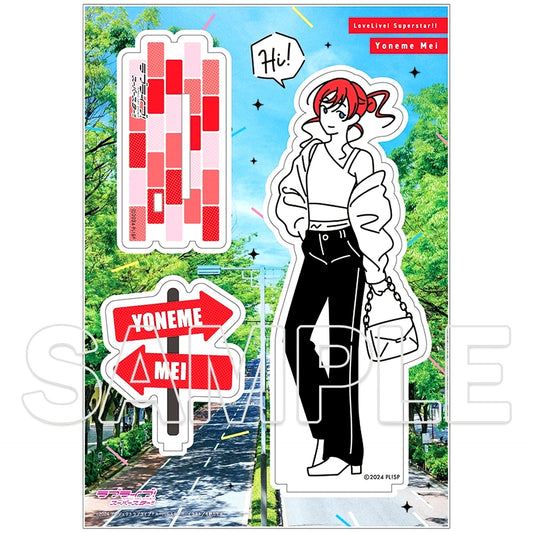 Mei Yoneme Osanpo wa Kisetsu o Matotte Acrylic Figure Love Live! Superstar!! [USED]