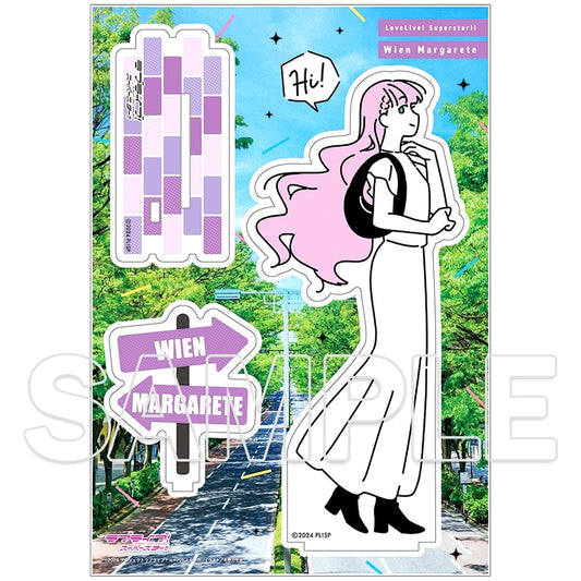 Wien Margarete Osanpo wa Kisetsu o Matotte Acrylic Figure Love Live! Superstar!! [USED]