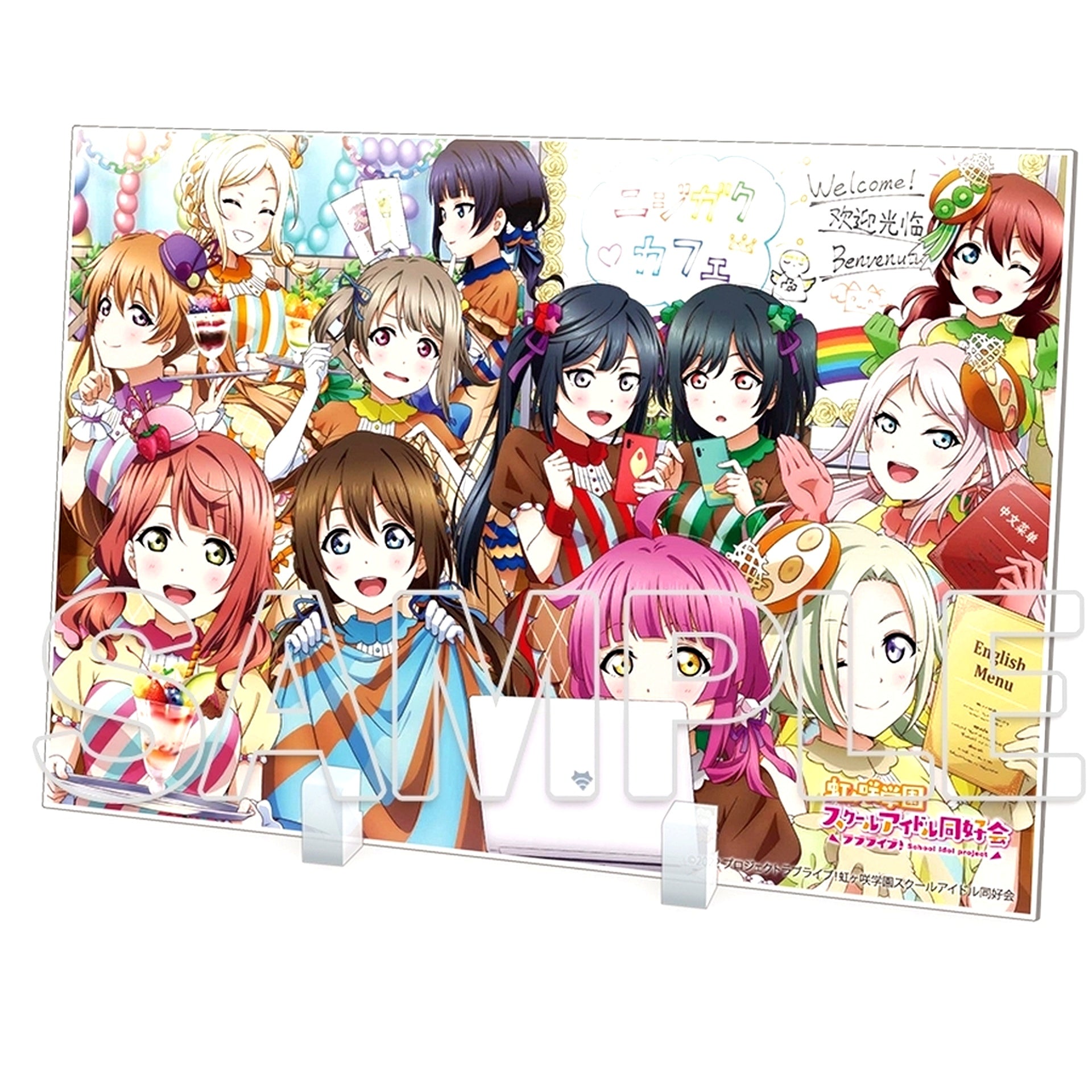 Ver. Parfait Project Acrylic Stand Love Live! Nijigasaki High School Idol Club [USED]