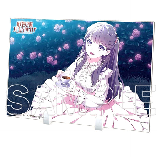 Megumi Fujishima Acrylic Stand Love Live! Hasu no sora Girls' High School Idol Club [USED]