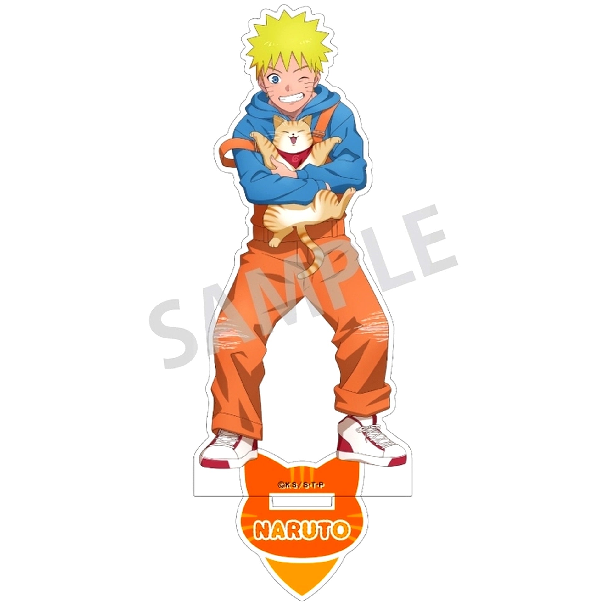 Naruto Uzumaki Boyhood x Animal Acrylic Stand Naruto Shippuden [USED]