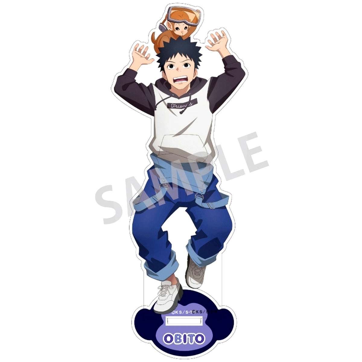 Obito Uchiha Boyhood x Animal Acrylic Stand Naruto Shippuden [USED]