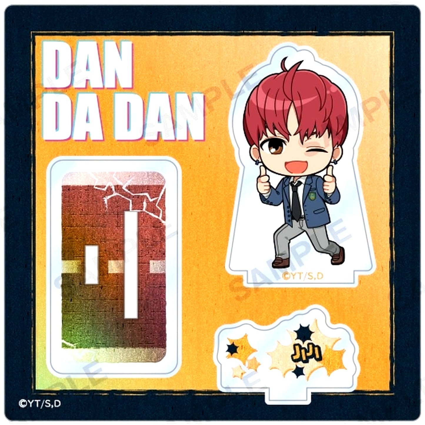 Dandadan Jiji Jin Enjoji Diorama Acrylic Stand [USED]
