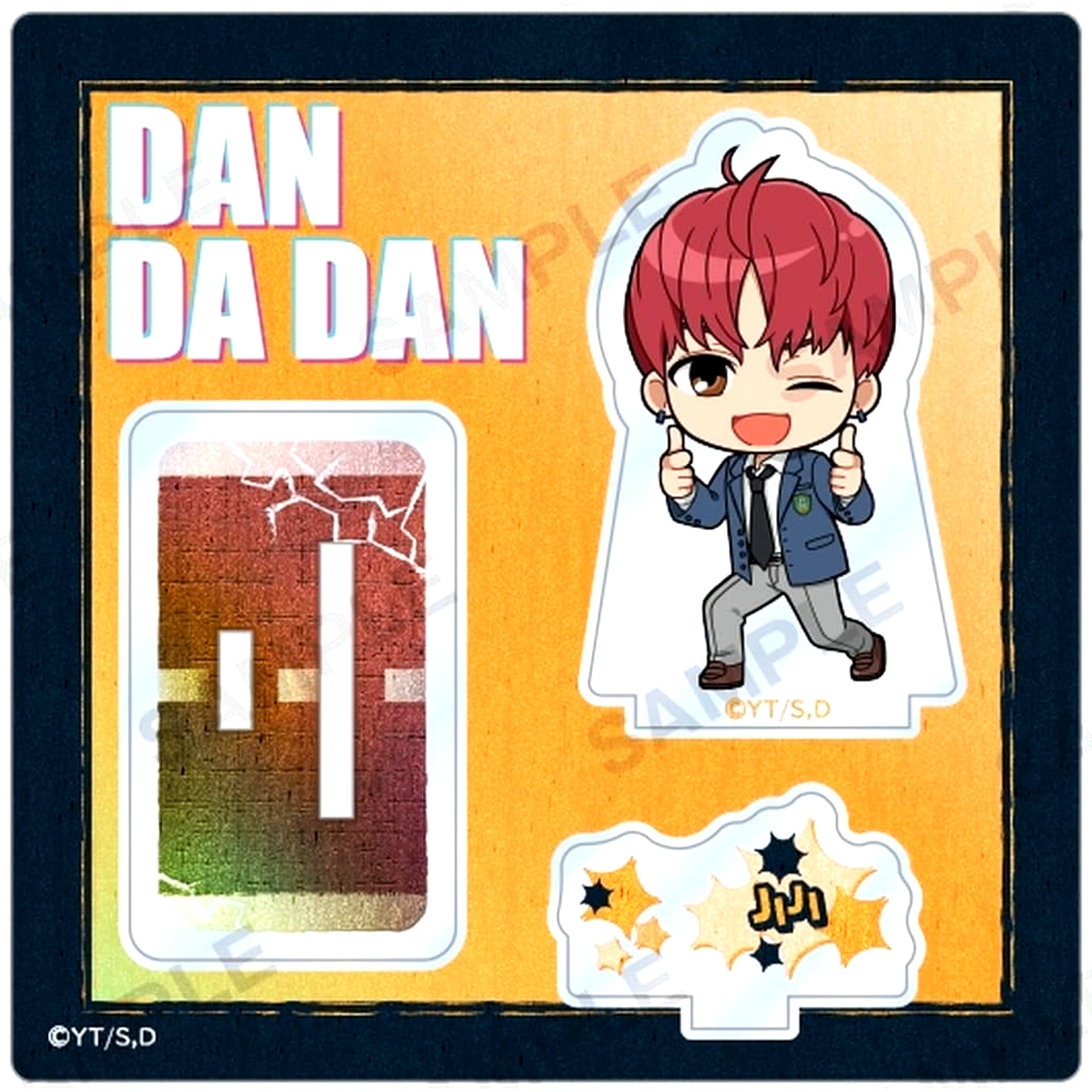 Dandadan Jiji Jin Enjoji Diorama Acrylic Stand [USED]
