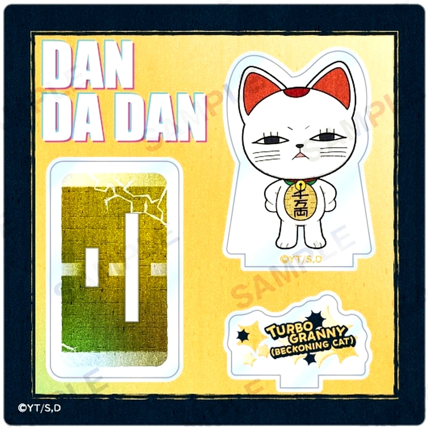 Dandadan Turbo Granny Maneki Neko Diorama Acrylic Stand [USED]