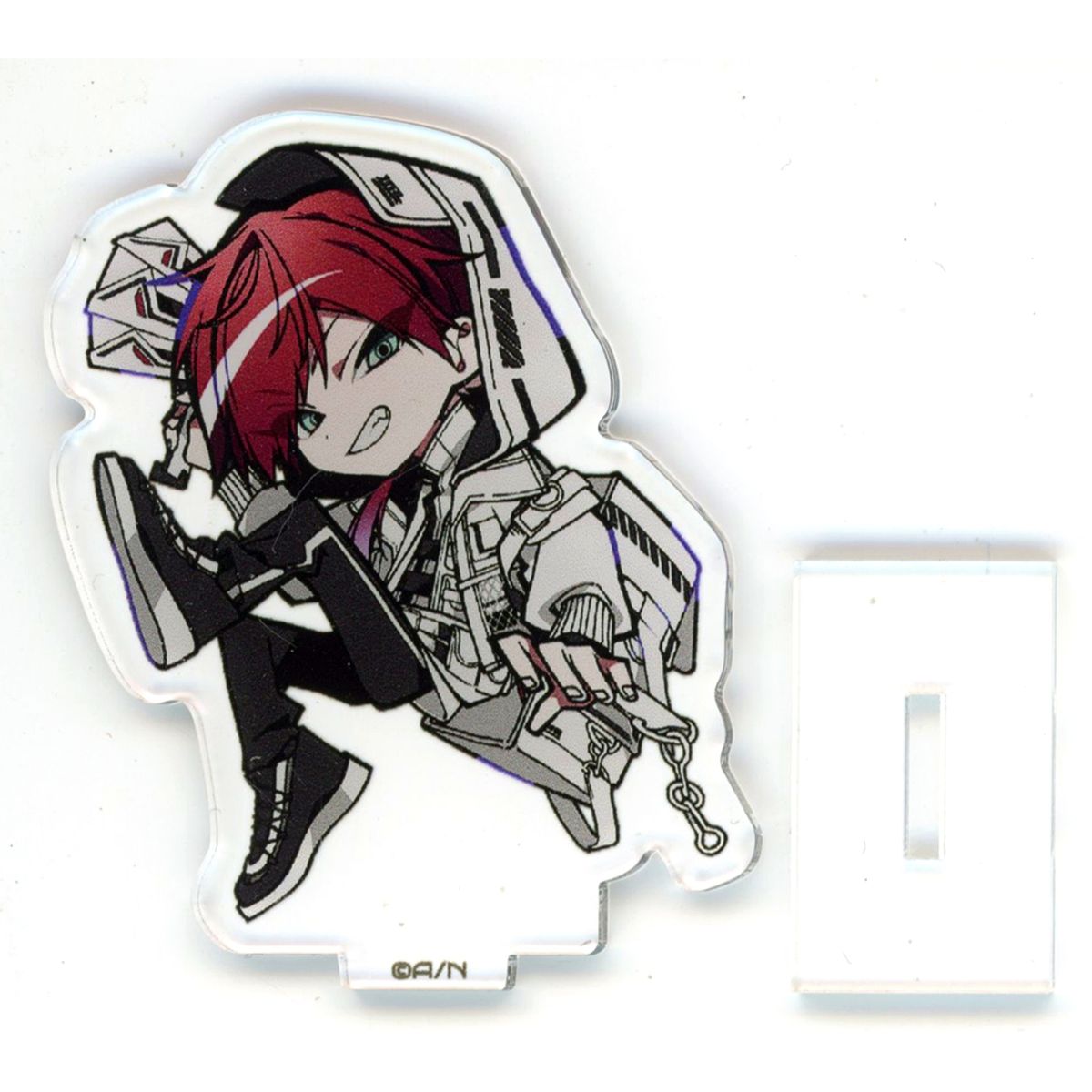 Lauren Iroas Kanae Smiling Mini Acrylic Stand Virtual YouTuber Nijisanji NIJISANJI Clutch Mode Type: Kanae & Lauren NIJISANJI Official Store Purchase Bonus [USED]