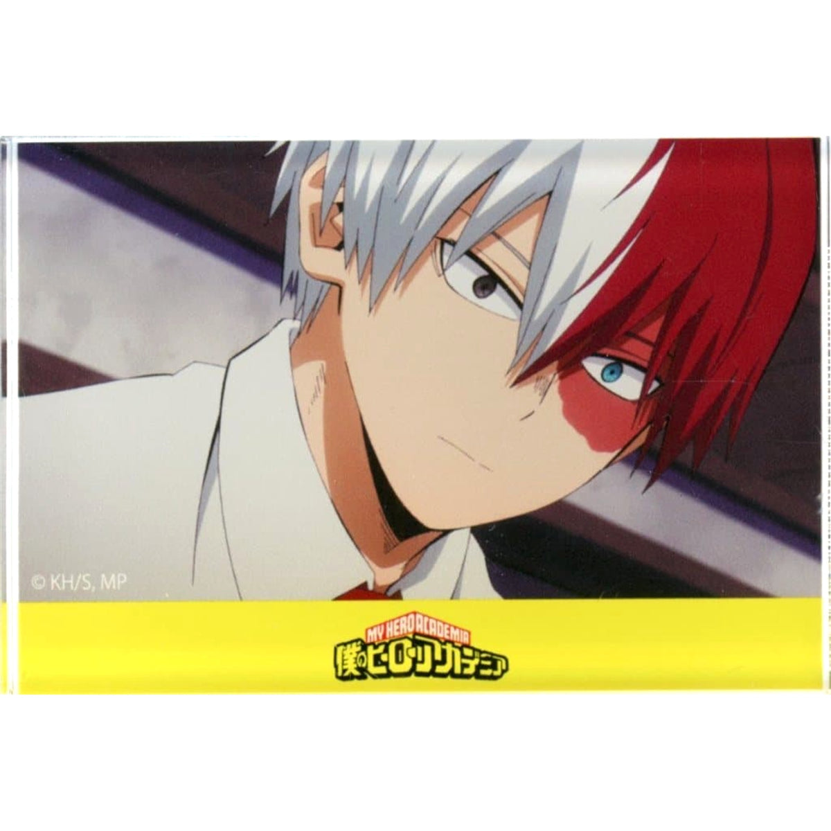 My Hero Academia Shoto Todoroki Heroaca Scene Still Acrylic Block Season 5 Second Cour Munyugurumi Patio Exclusive Acrylic Item [USED]