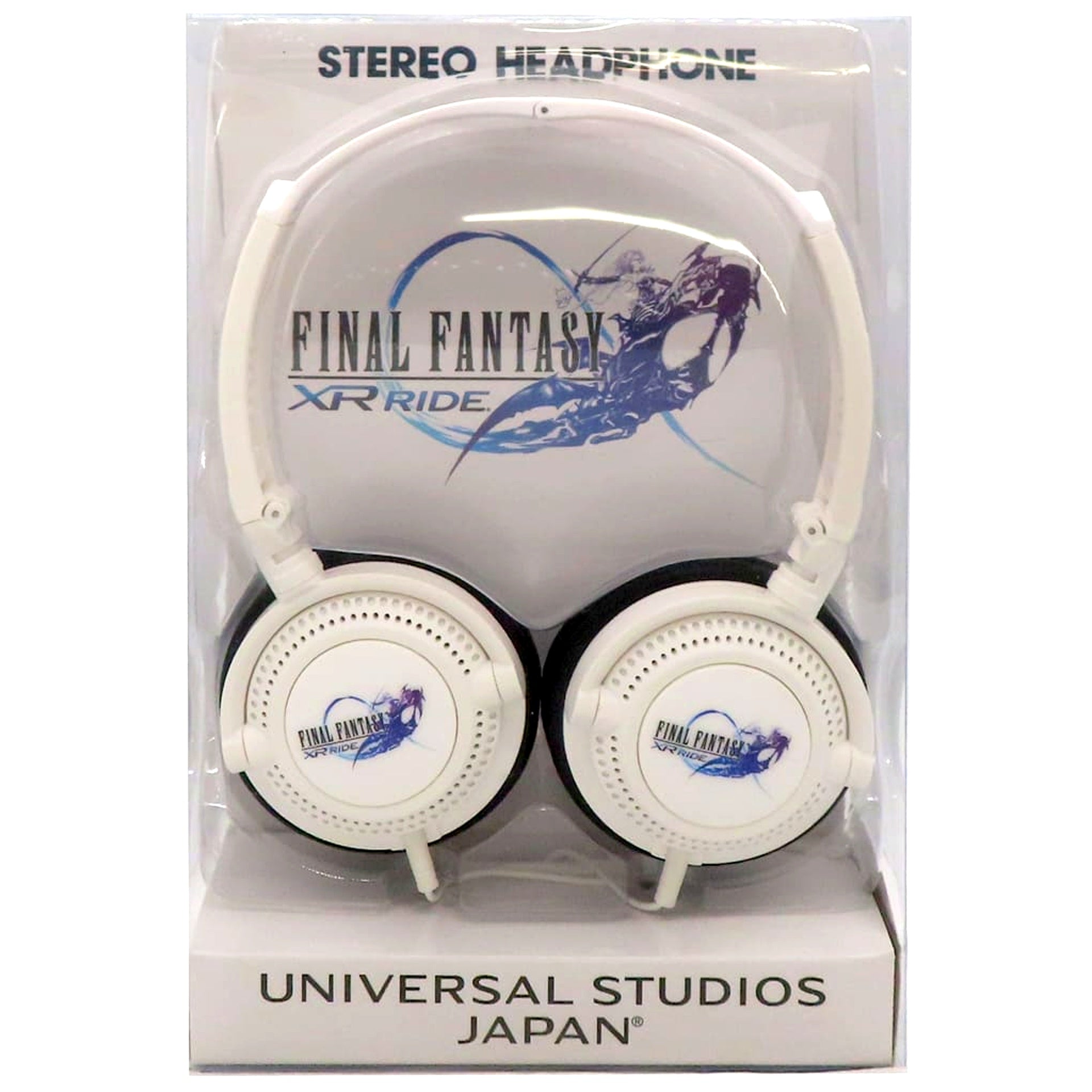 Final Fantasy Logo Headphones Final Fantasy XR Ride Universal Studios Japan Limited [USED]