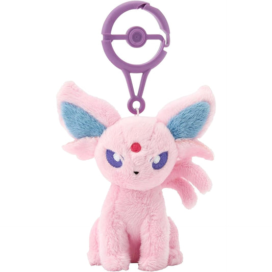 Pokemon Espeon Mascot with Carabiner Mascot [USED]