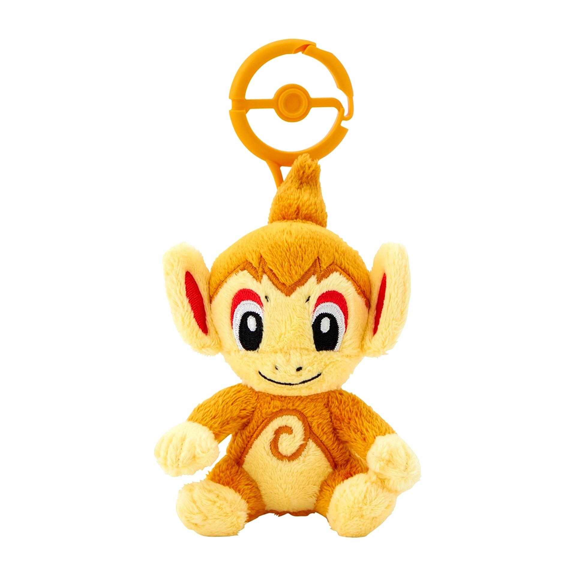 Chimchar Pokemon Mascot with Carabiner [USED]