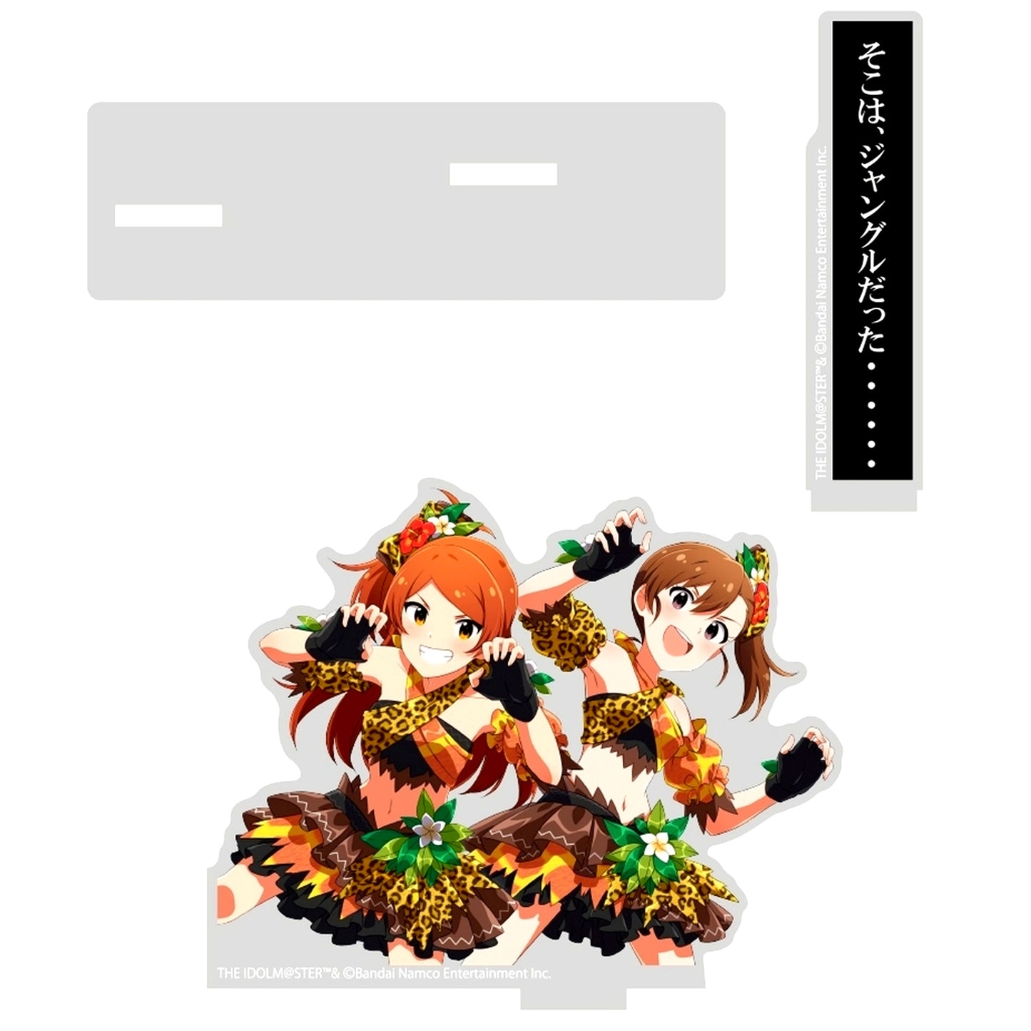 Tamaki Ogami & Mami Futami That Was a Jungle Quote Acrylic Stand The Idolmaster Million Live! [USED]