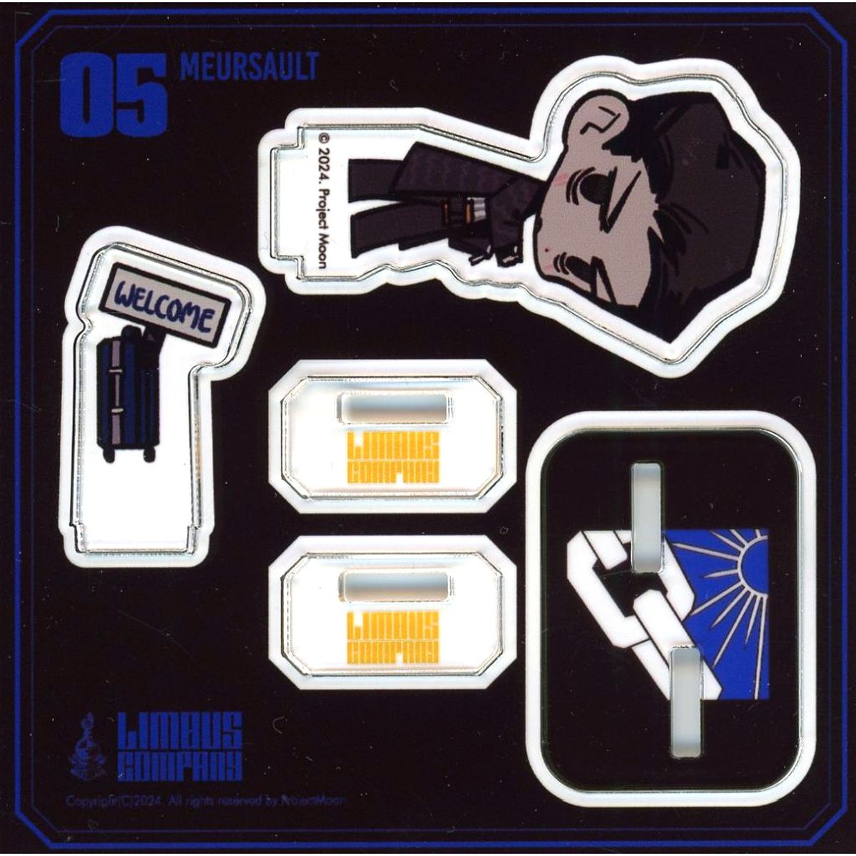 Meursault No. 05 Limbus Company Character SD Acrylic Stand C104 Goods [USED]
