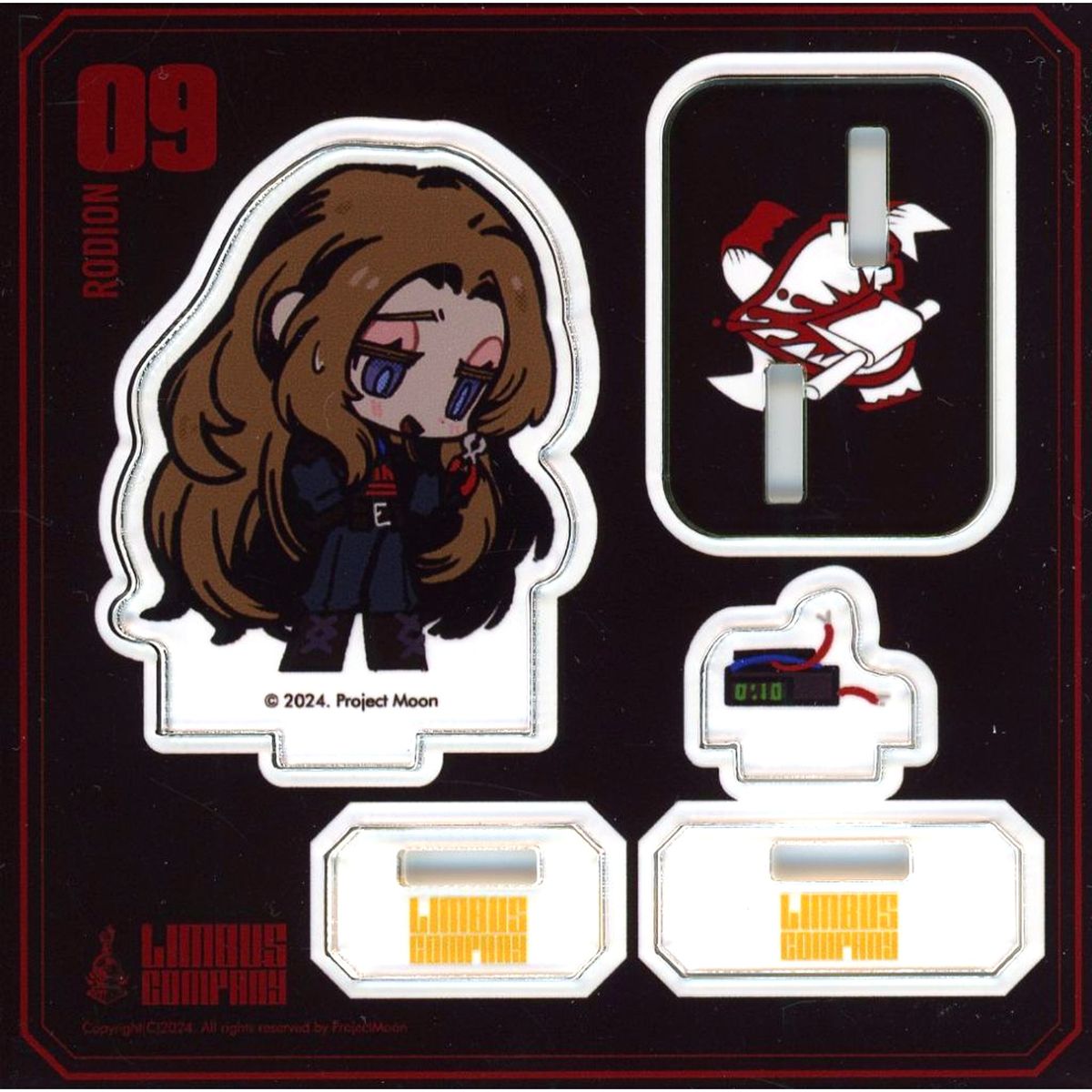 Rodion No. 09 Limbus Company Character SD Acrylic Stand C104 Goods [USED]