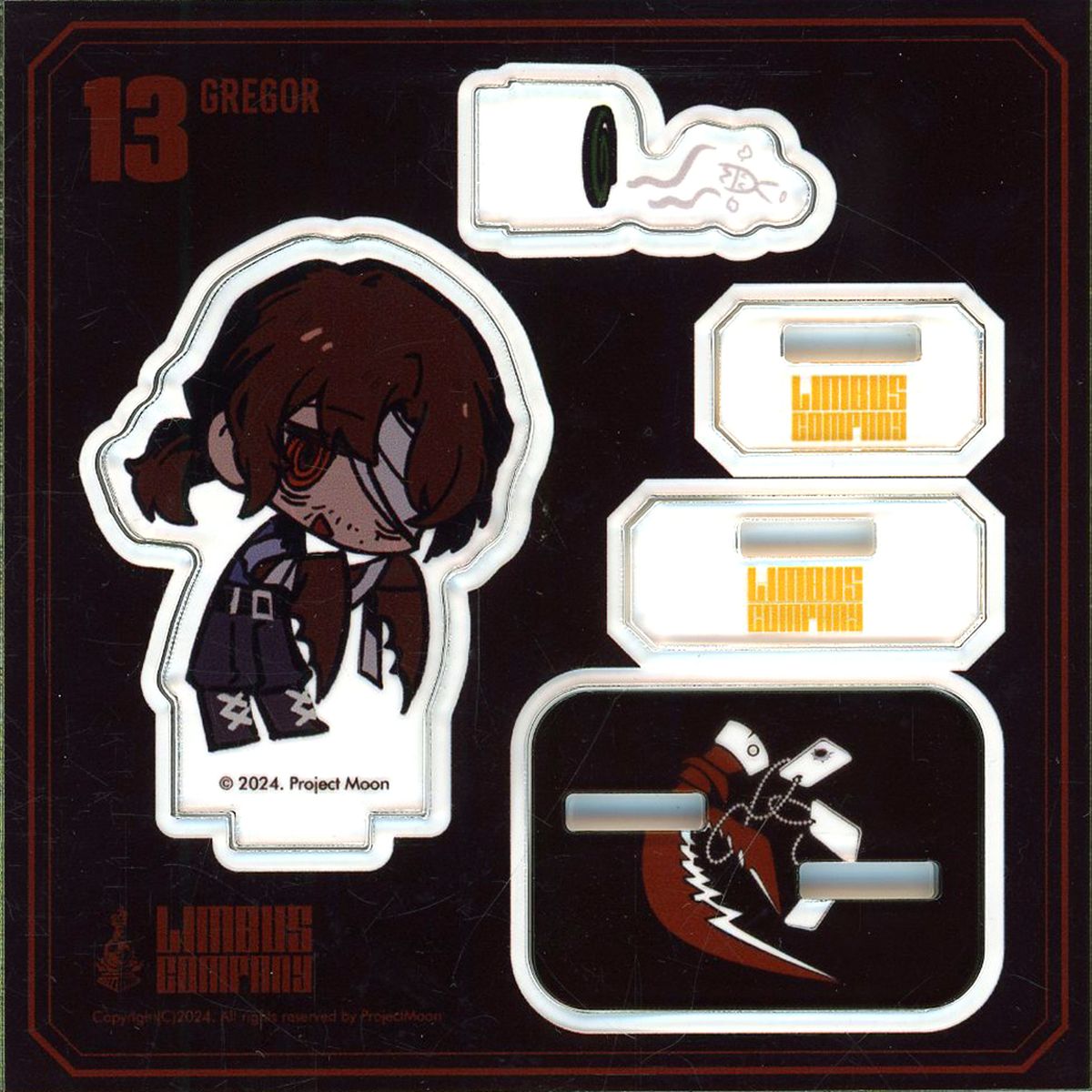Gregor Limbus Company Character SD Acrylic Stand No.13 C104 Goods [USED]