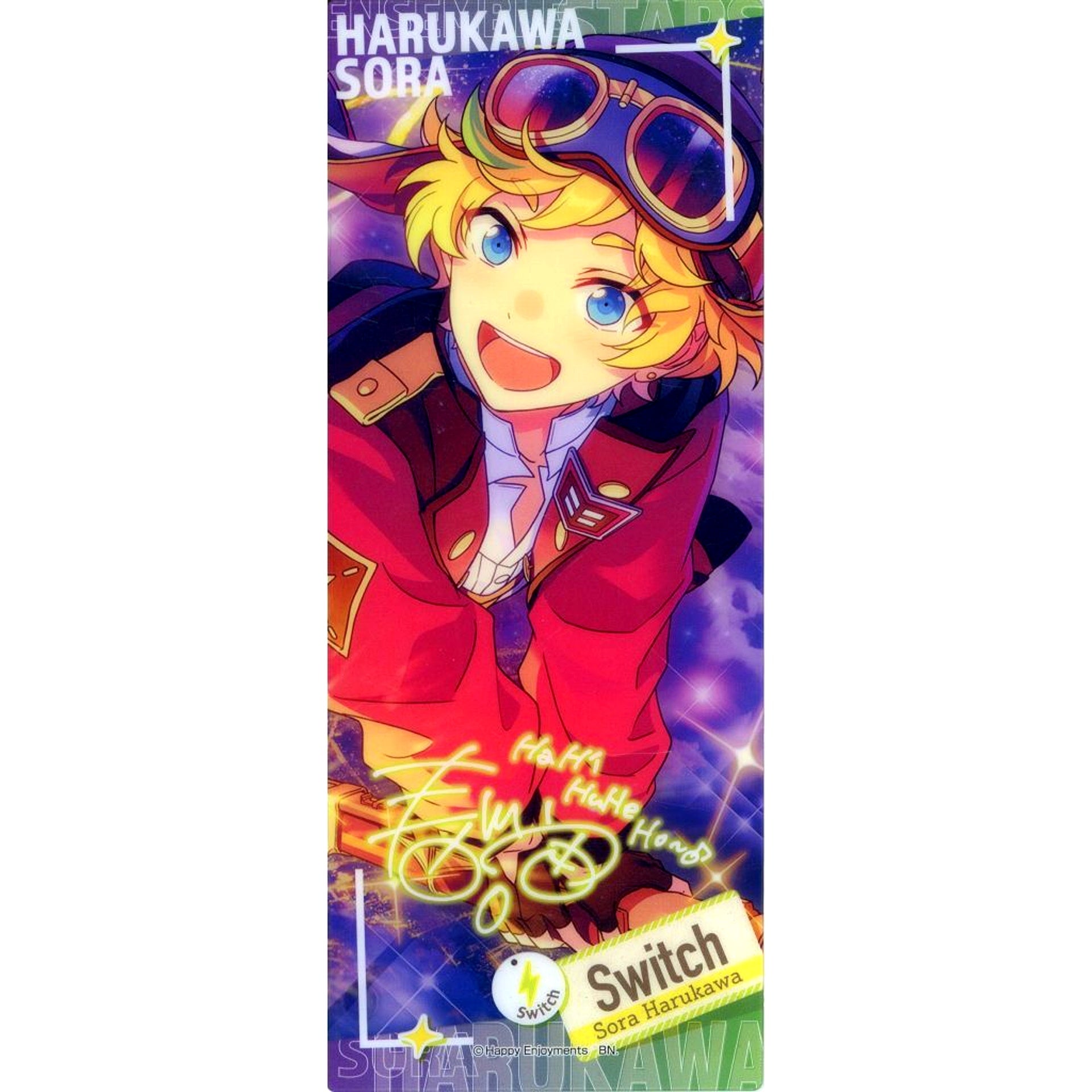 Sora Harukawa Ensemble Stars! Acrylic Folding Screen Plate Group B China Limited [USED]