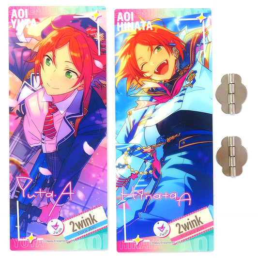 Hinata Aoi Ensemble Stars! China Exclusive Acrylic Folding Screen / Acrylic Plate Group B [USED]