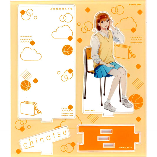 Chinatsu Kano Connecting Acrylic Stand Classroom Ver. Blue Box [USED]