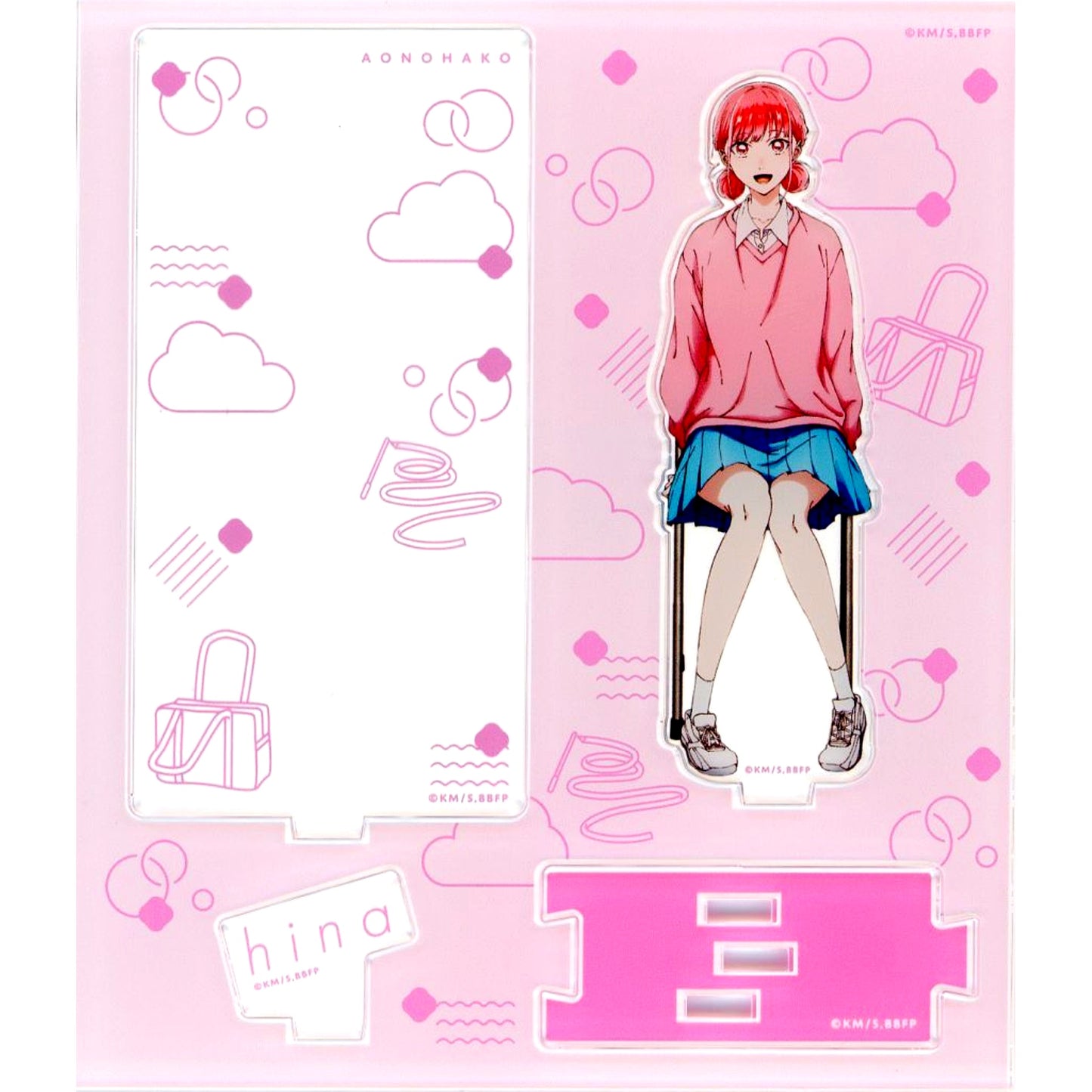 Hina Chono Connecting Acrylic Stand Classroom Ver. Blue Box [USED]