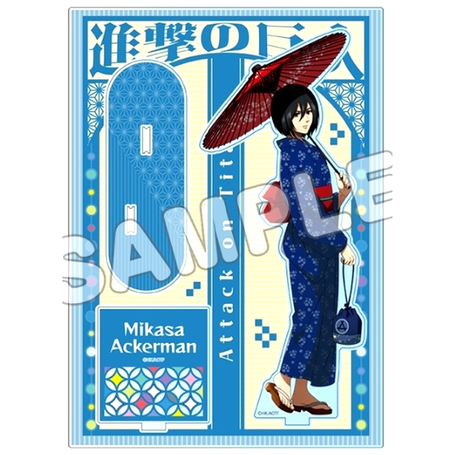 Mikasa Ackerman Attack on Titan Ennichi POP UP SHOP Acrylic Stand [USED]