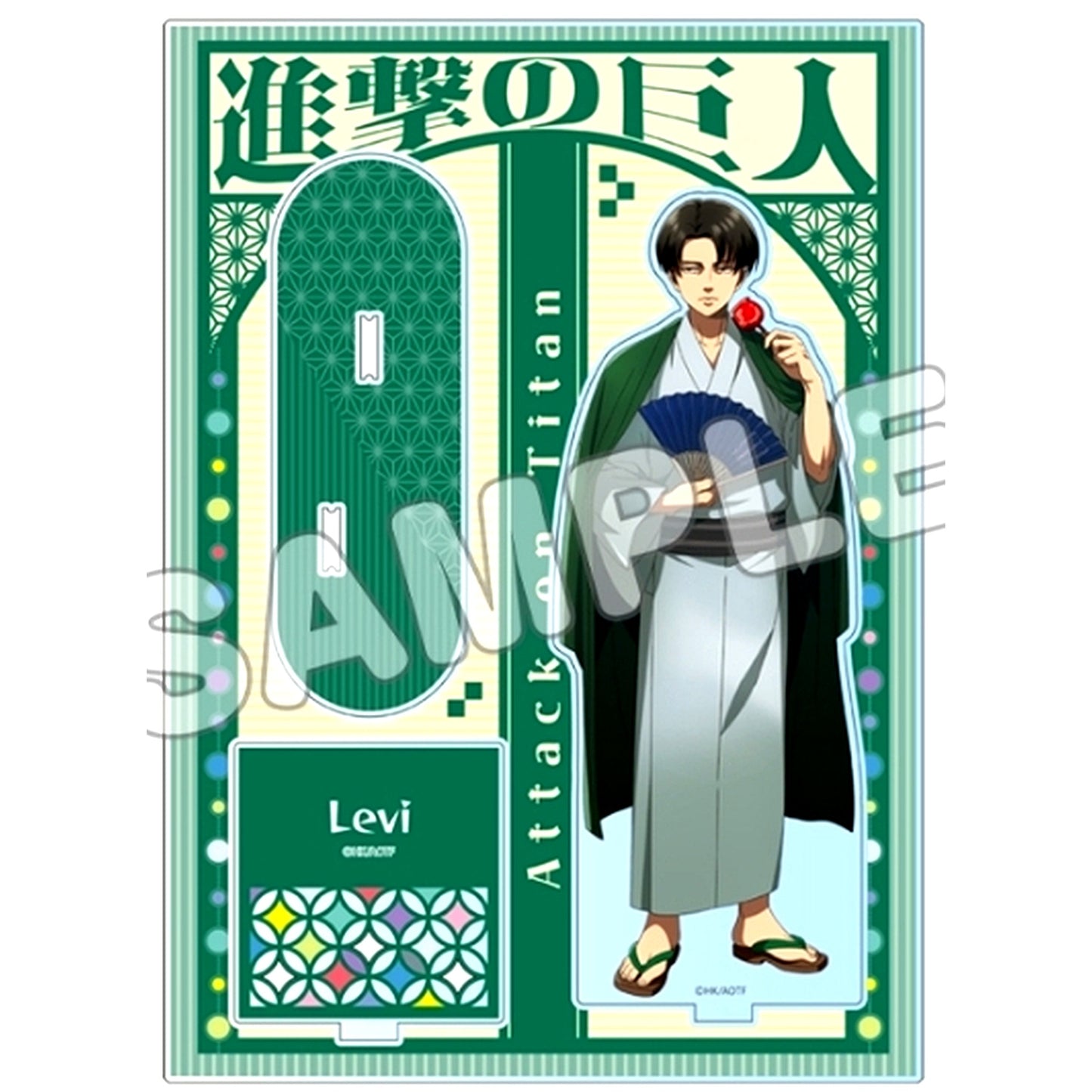 Levi Ackerman Acrylic Stand Attack on Titan Ennichi POP UP SHOP [USED]